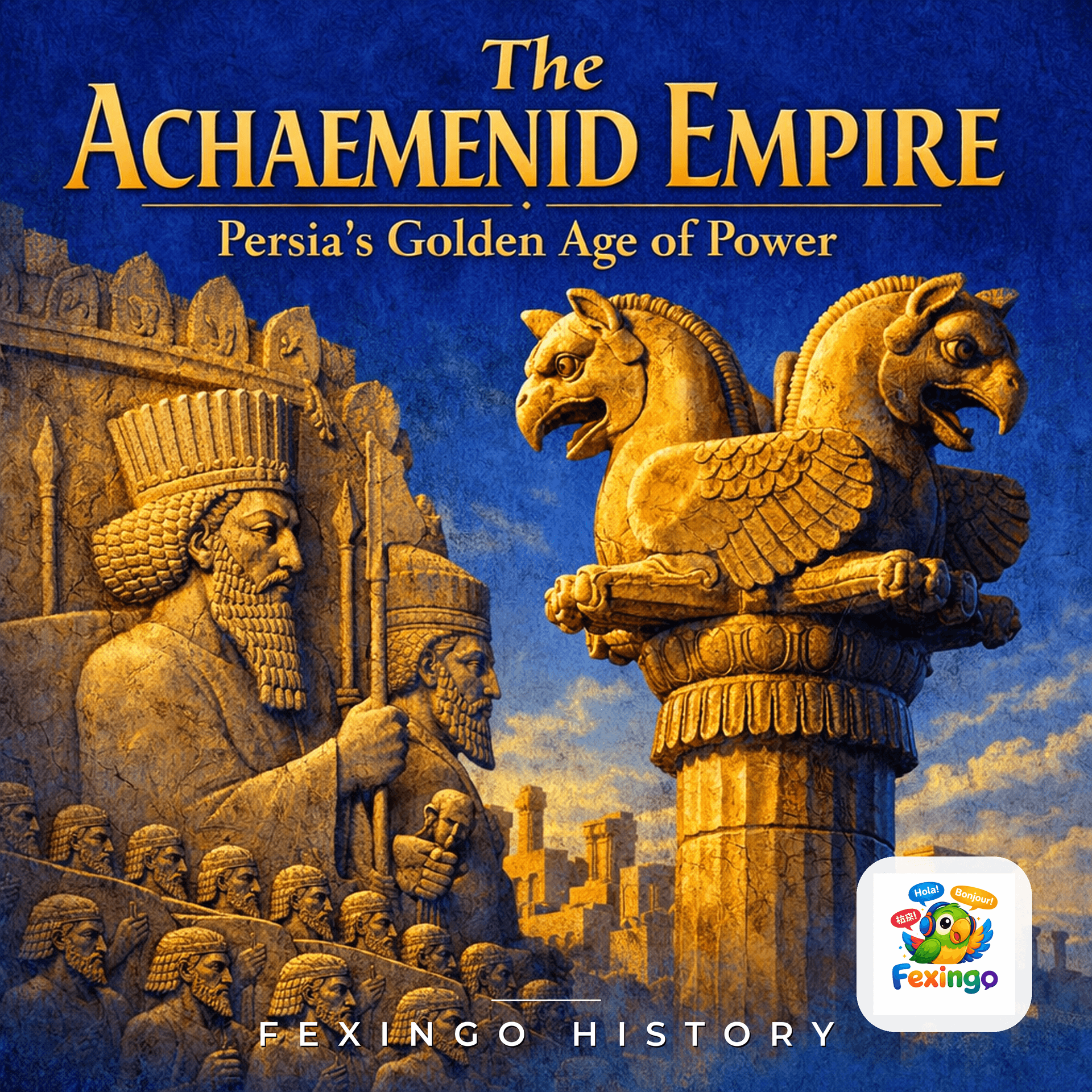 The Achaemenid Empire: Persia's Golden Age of Power — Fexingo History cover