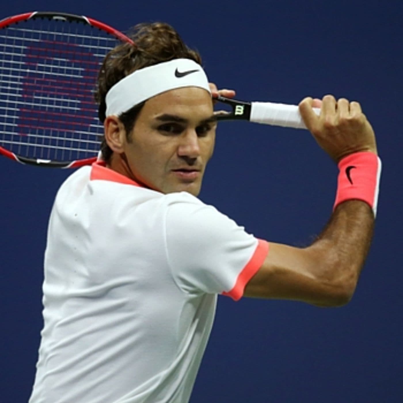 Federer wins 2nd set - 2015 US Open Podcasts cover