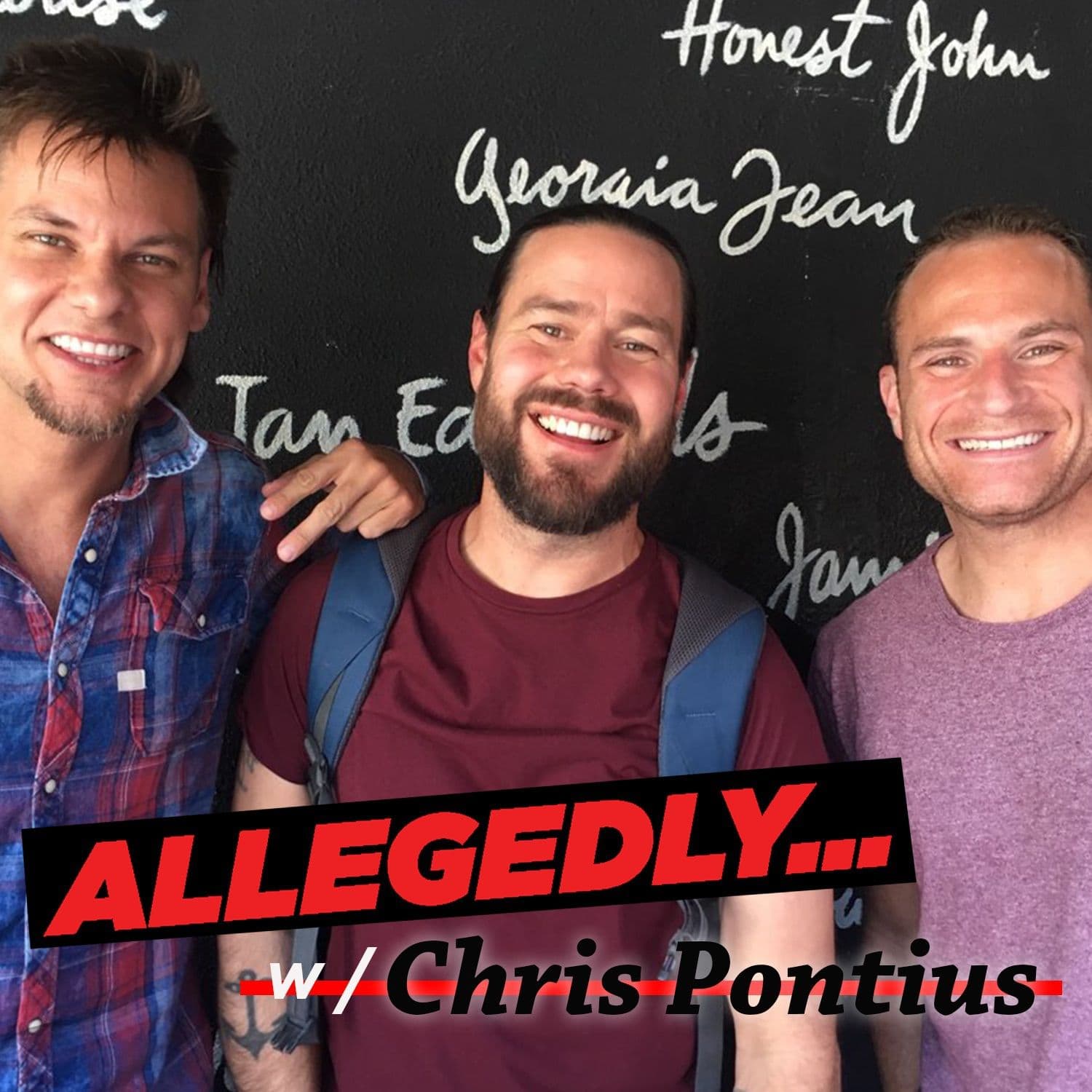 Chris Pontius - Allegedly with Theo Von & Matthew Cole Weiss cover