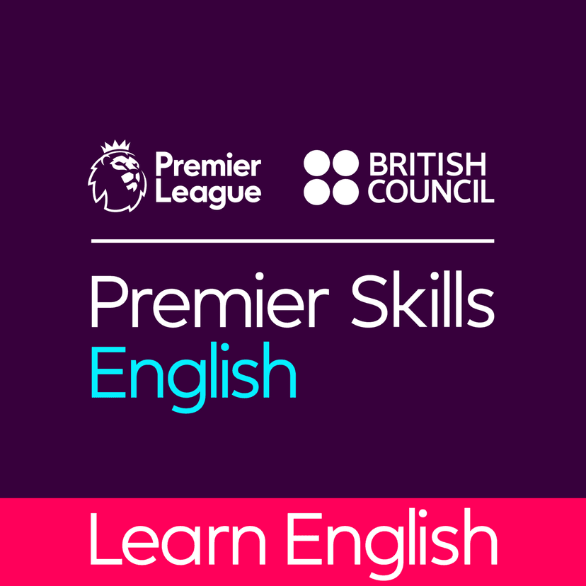 Learn English with the British Council and Premier League cover