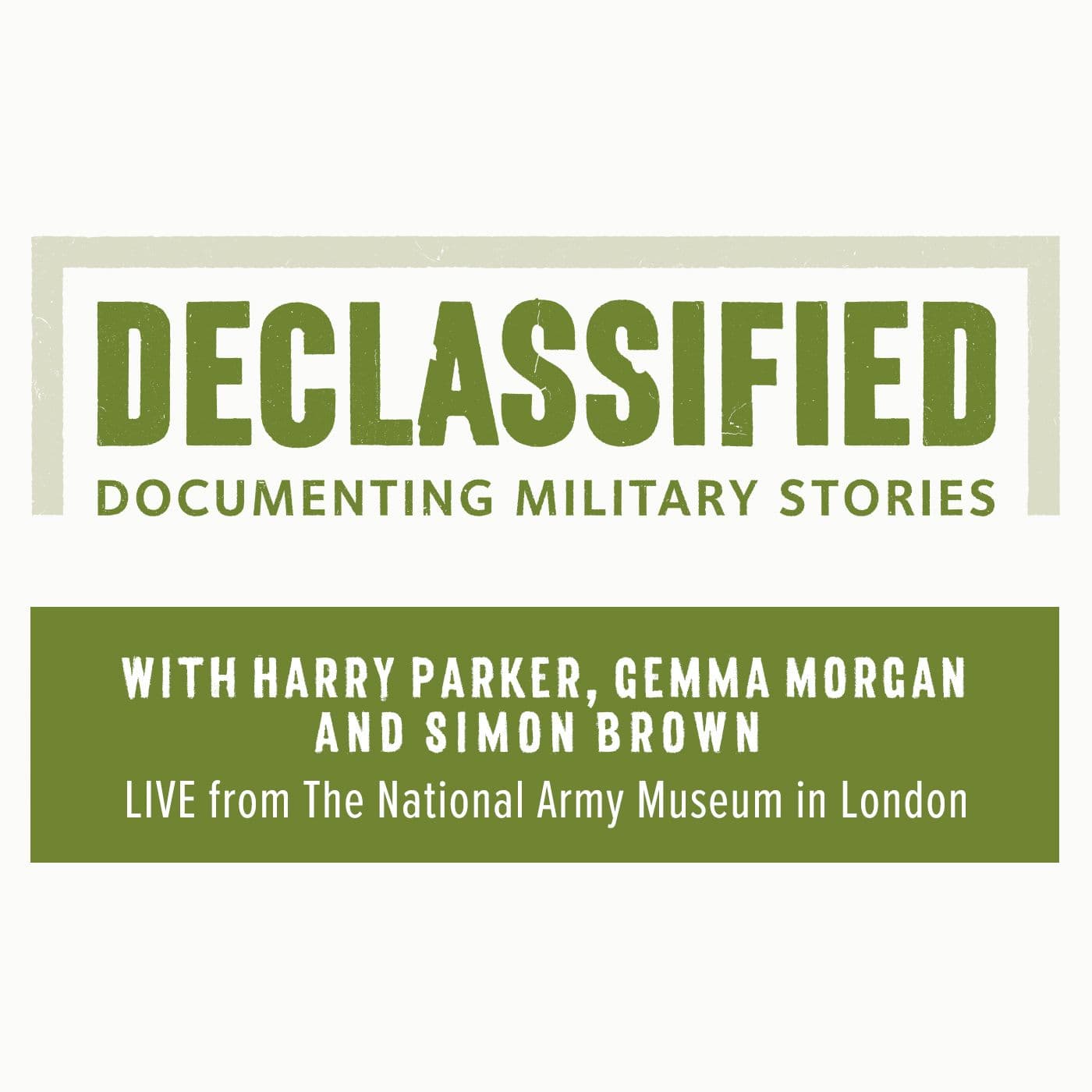 Road to Recovery Special (LIVE) - Harry Parker, Gemma Morgan and Simon Brown — Declassified cover