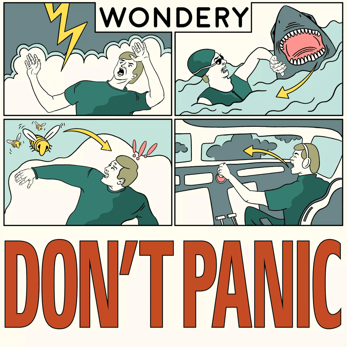 Wondery Presents: Don’t Panic with Anthony Atamanuik - Everything is Creepy cover