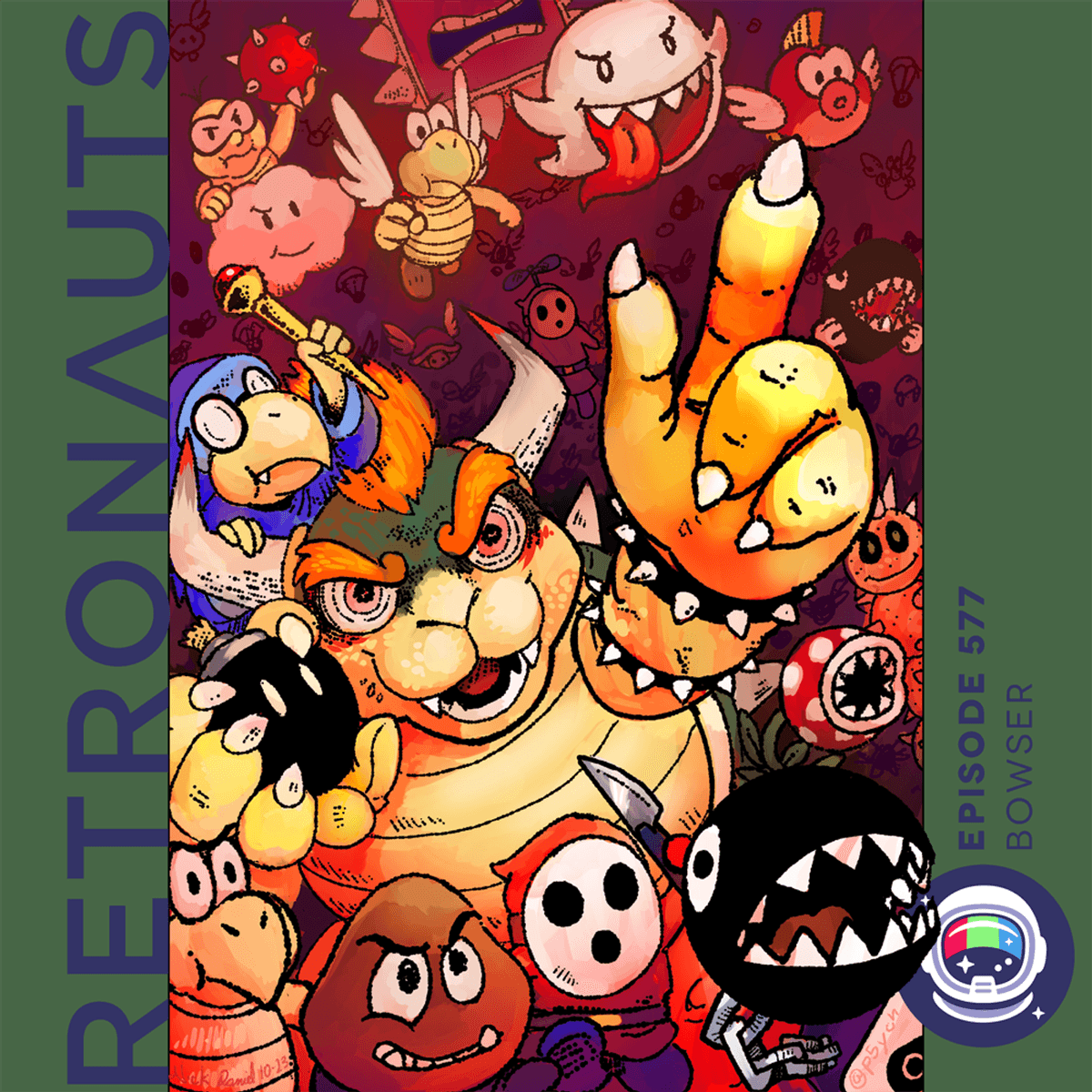 577: Episode 577 Preview: Bowser - Retronauts cover
