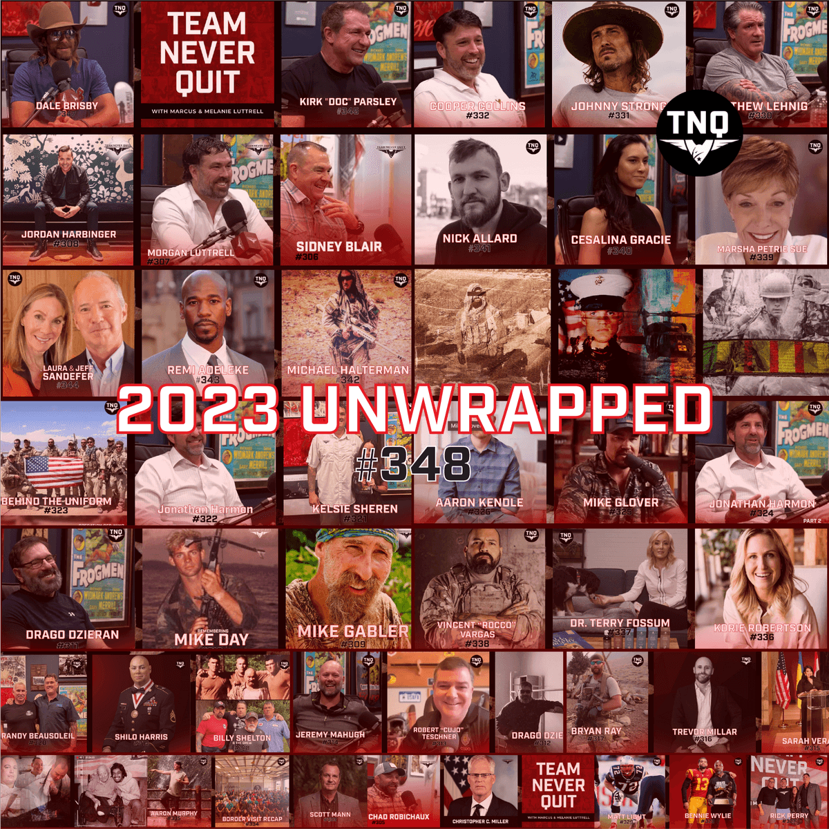 2023 Unwrapped: Highlighting Our Favorite Stories - Team Never Quit cover