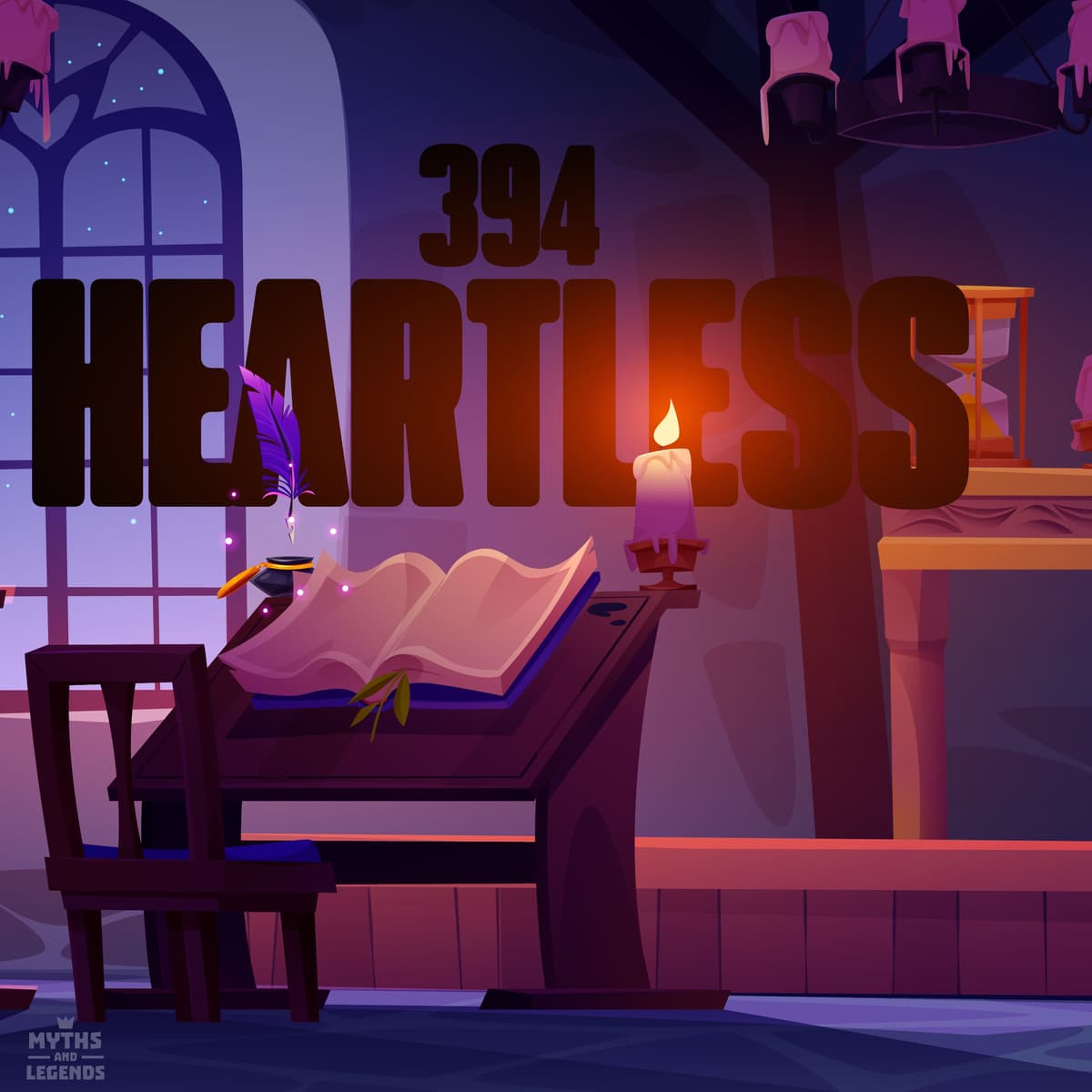 394: Danish folklore: Heartless - Myths and Legends cover