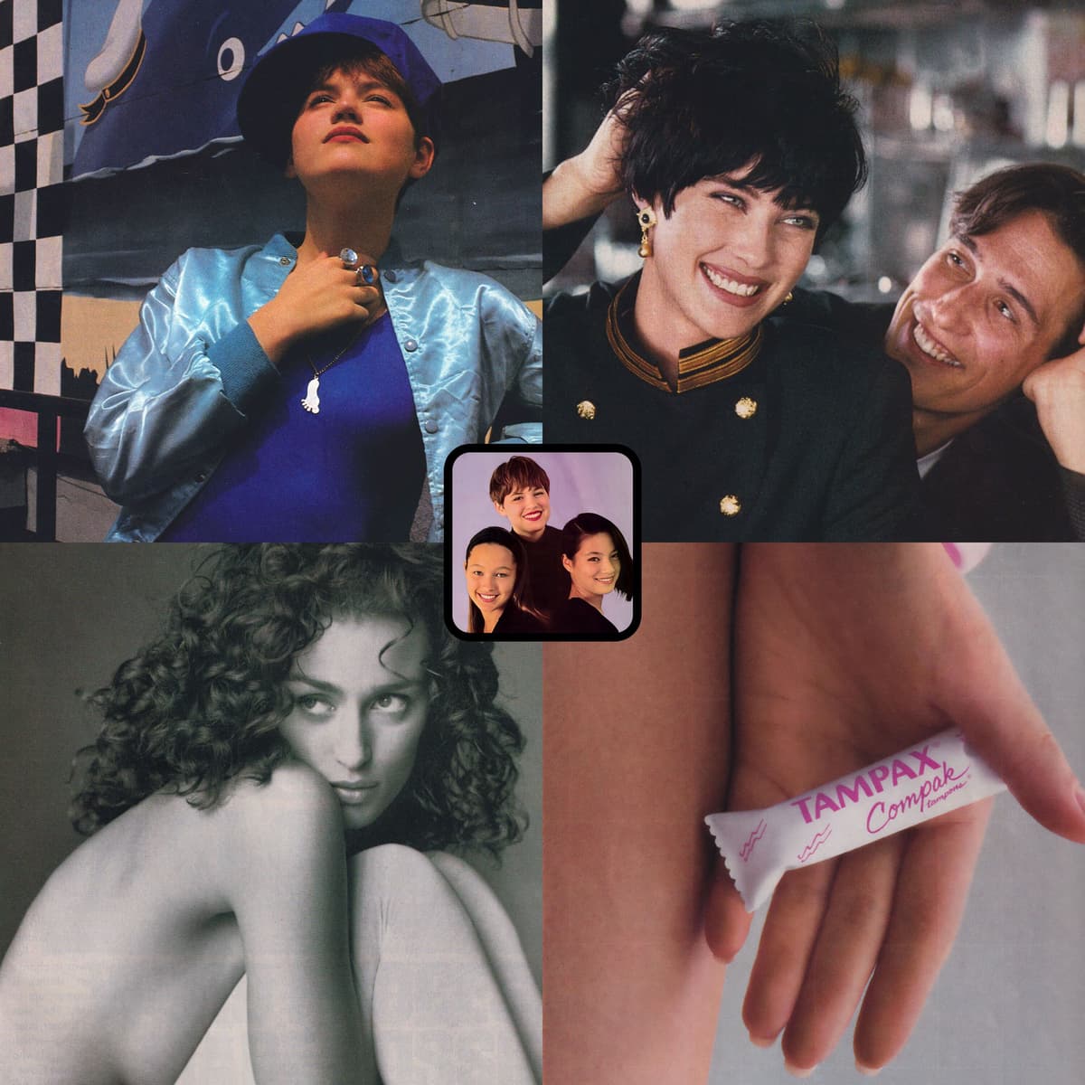 December 1990 Fashion Etc.: Denim, Body Image & The World's First Bath Puffs - Listen To Sassy: Life In The 90s cover