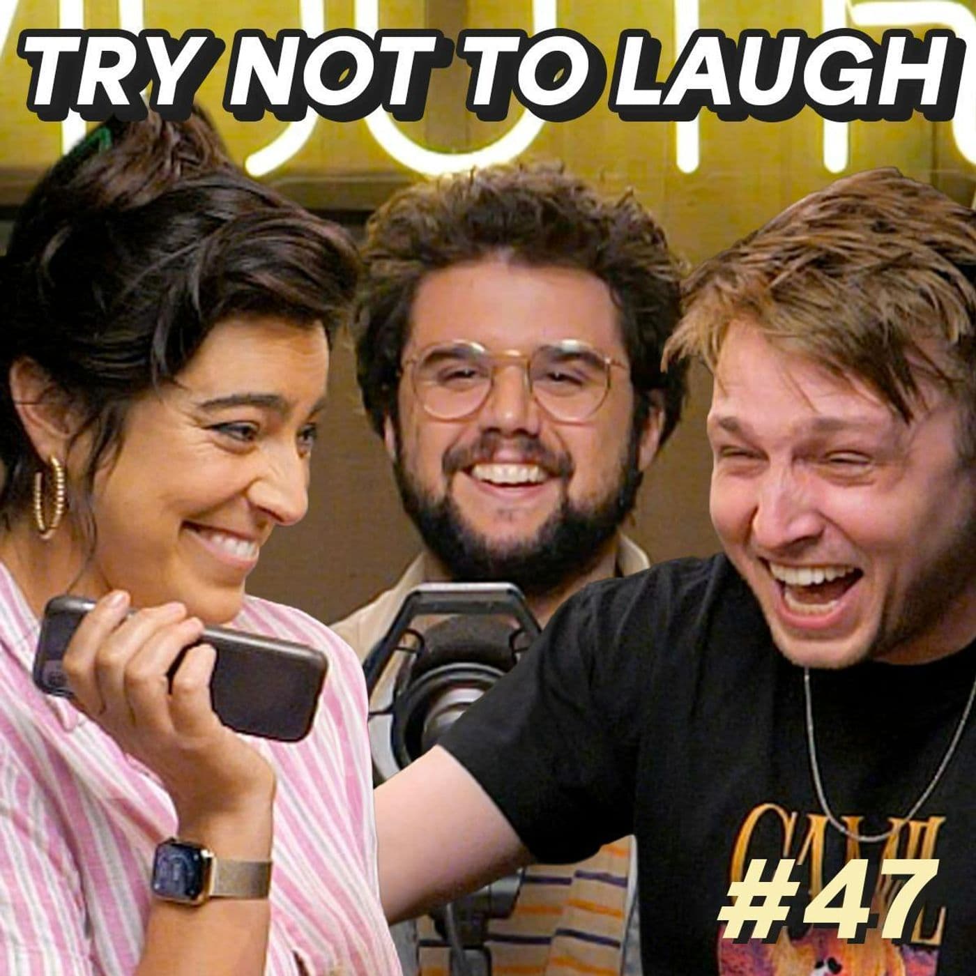 #47 - Try Not To Laugh: The Podcast w/ Spencer Agnew - Smosh Mouth cover