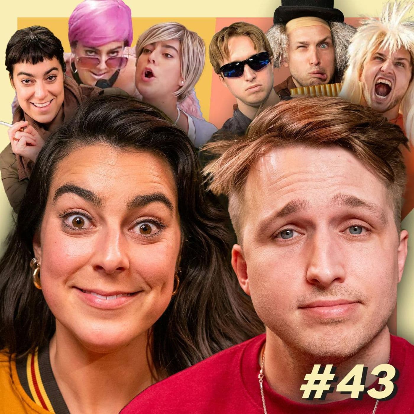 #43 - Explaining Our Characters' Backstories - Smosh Mouth cover