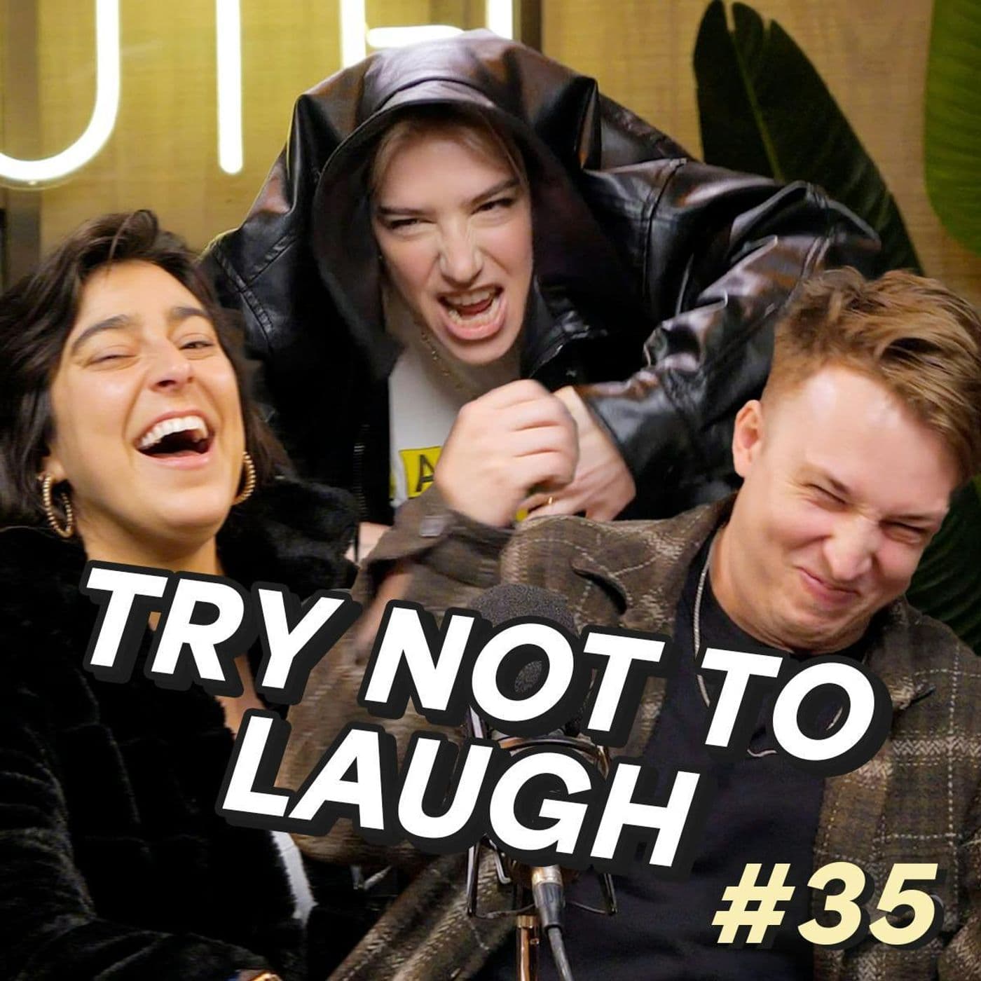 #35 - Try Not To Laugh: The Podcast w/ Courtney Miller — Smosh Mouth cover