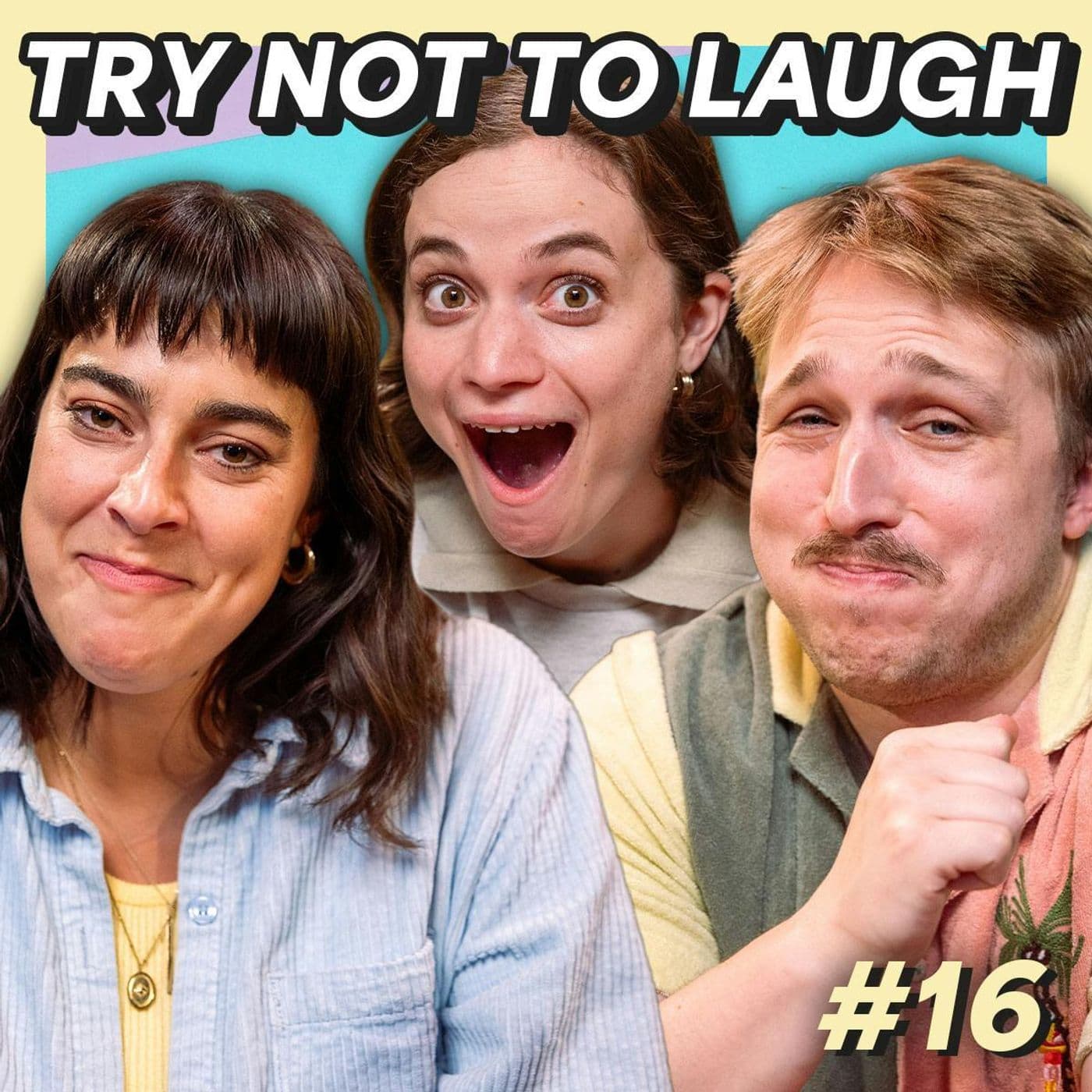 #16 - Try Not To Laugh: The Podcast w/ Angela Giarratana - Smosh Mouth cover