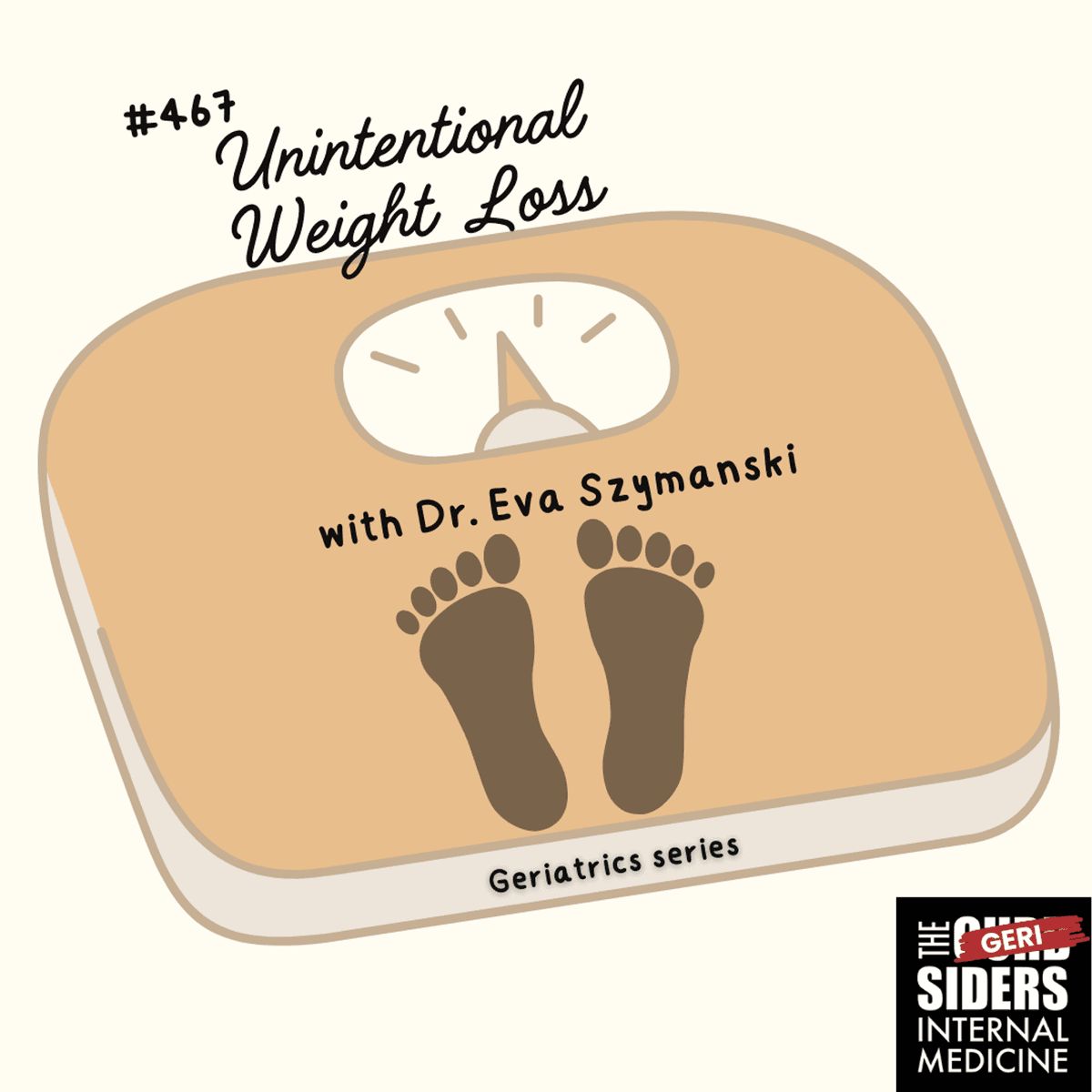 #467 Unintentional Weight Loss with Dr. Eva Szymanski - The Curbsiders Internal Medicine Podcast cover