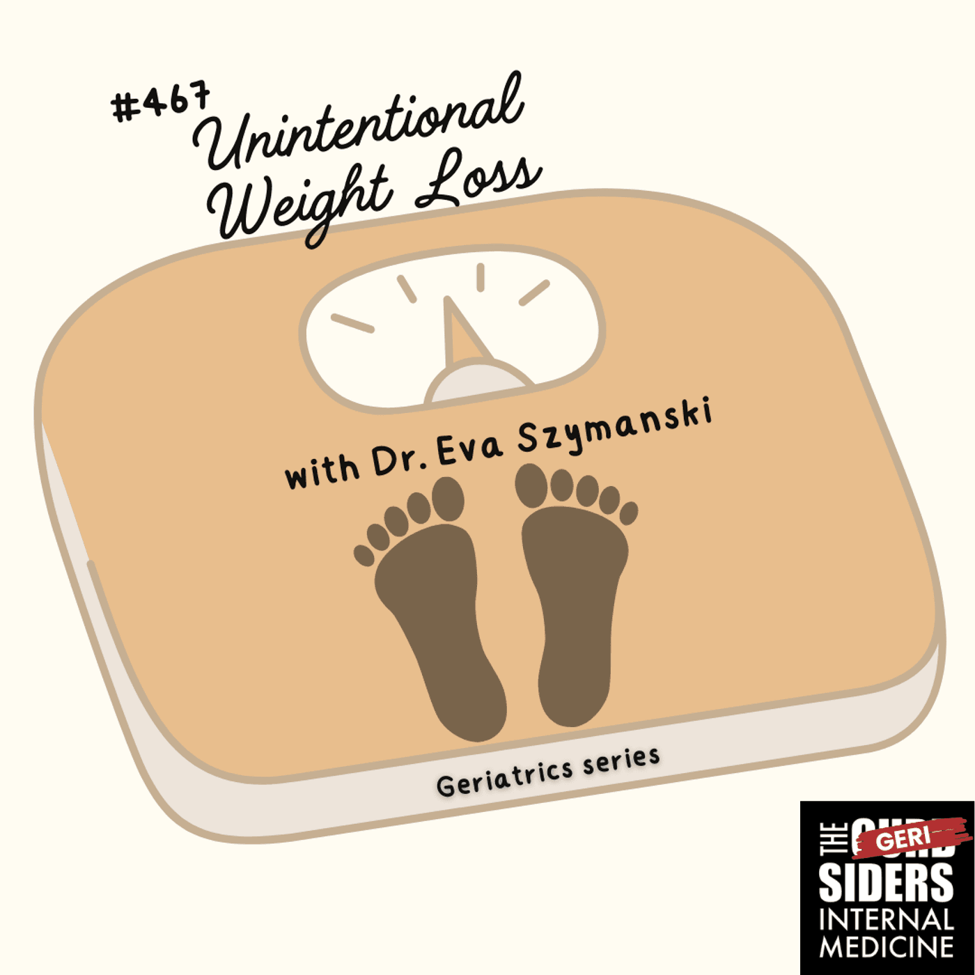 #467 Unintentional Weight Loss with Dr. Eva Szymanski - The Curbsiders Internal Medicine Podcast cover