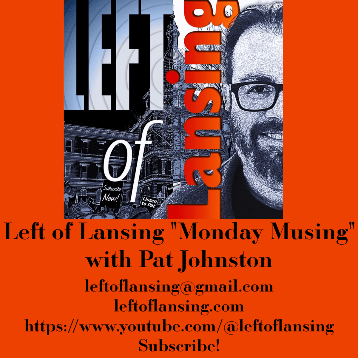 369: Monday Musing: Trump's War On Iran For The Epstein Class - Left of Lansing cover