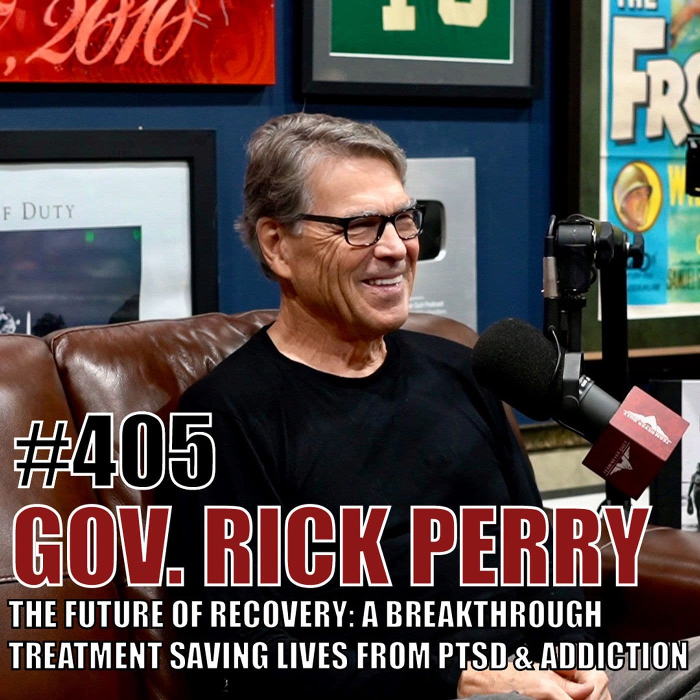 Rick Perry: Former Texas Governor On The Future of Recovery, How a Breakthrough Treatment Is Saving Lives From PTSD & Addiction - Team Never Quit cover