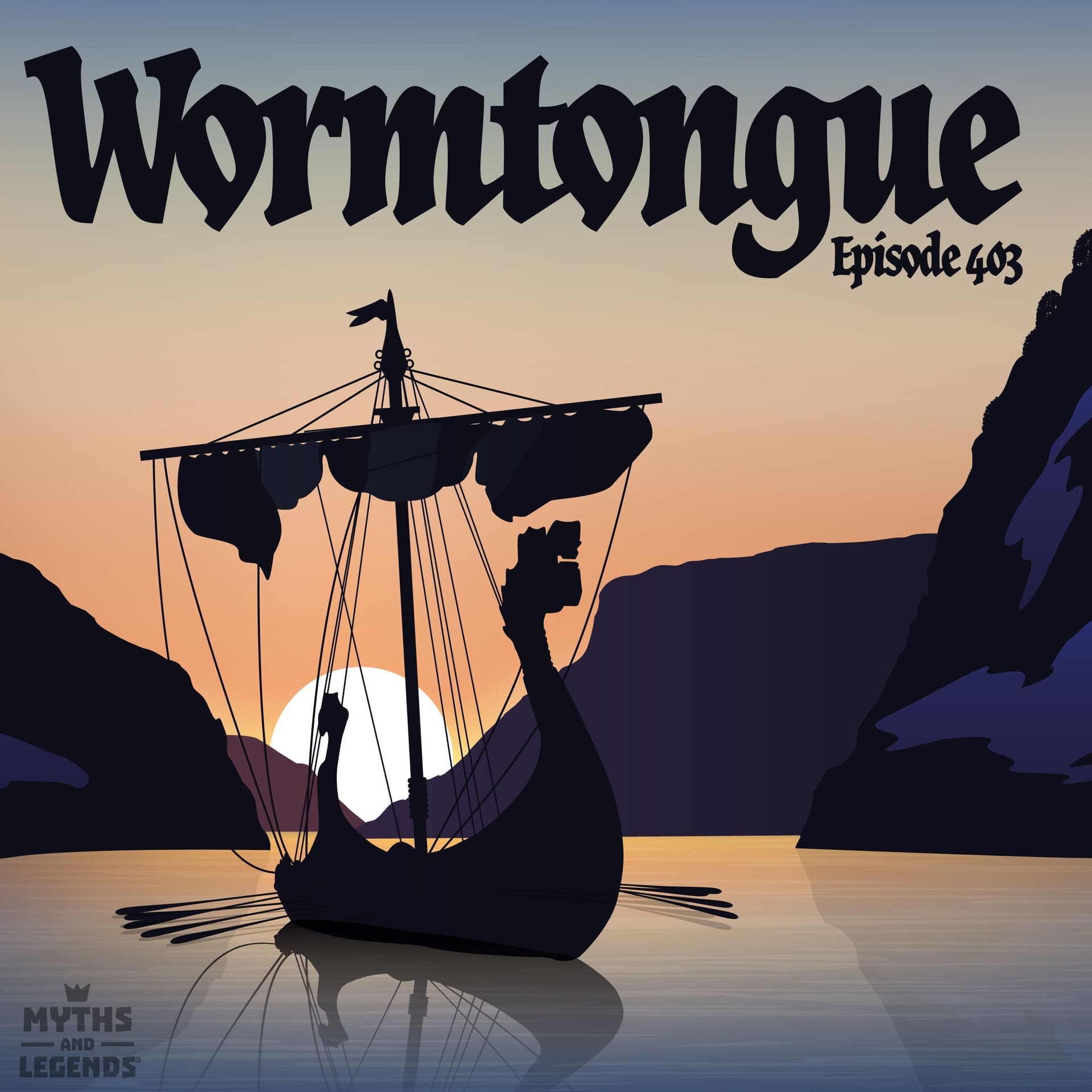 403: Norse sagas: Wormtongue - Myths and Legends cover