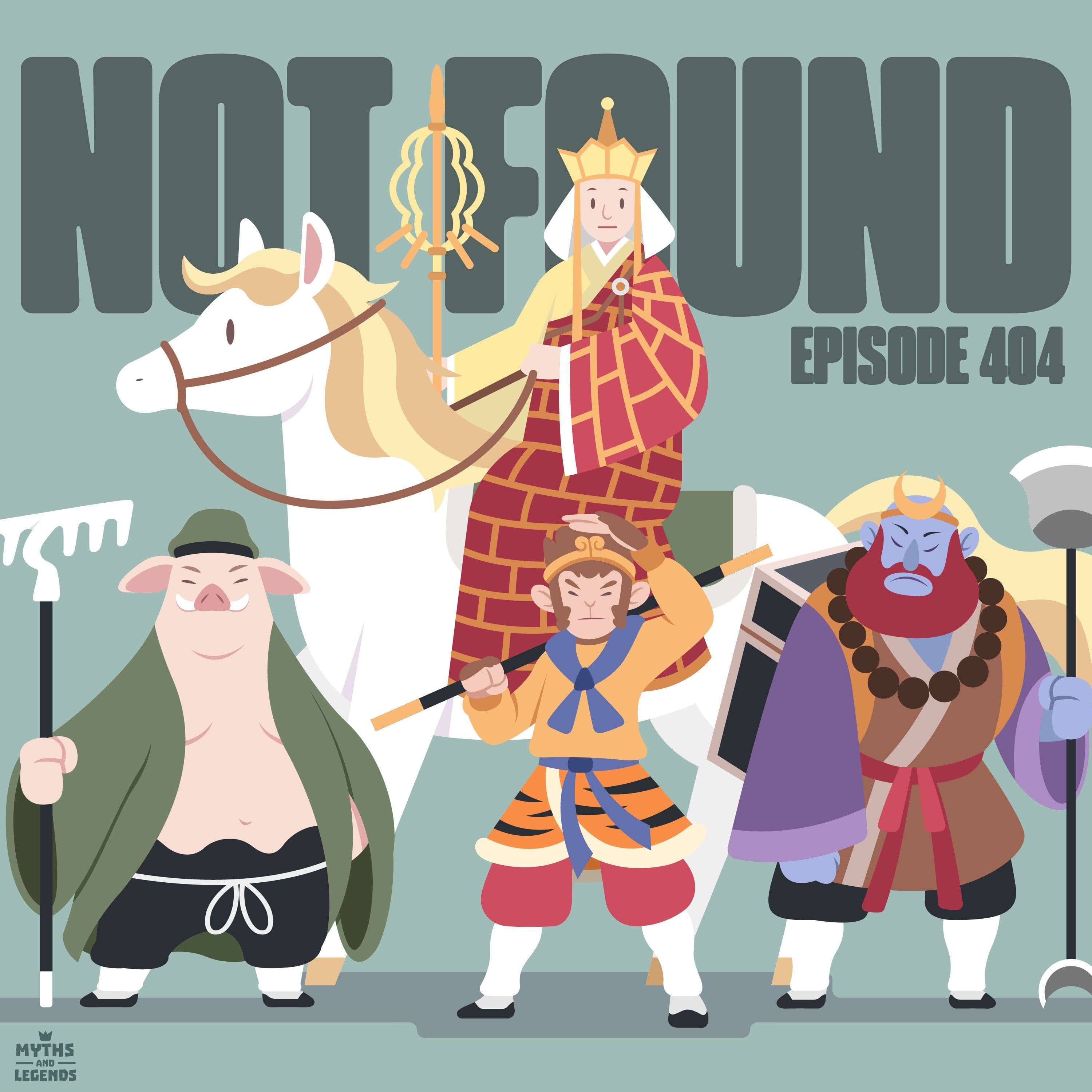 404: Monkey King: Not Found - Myths and Legends cover