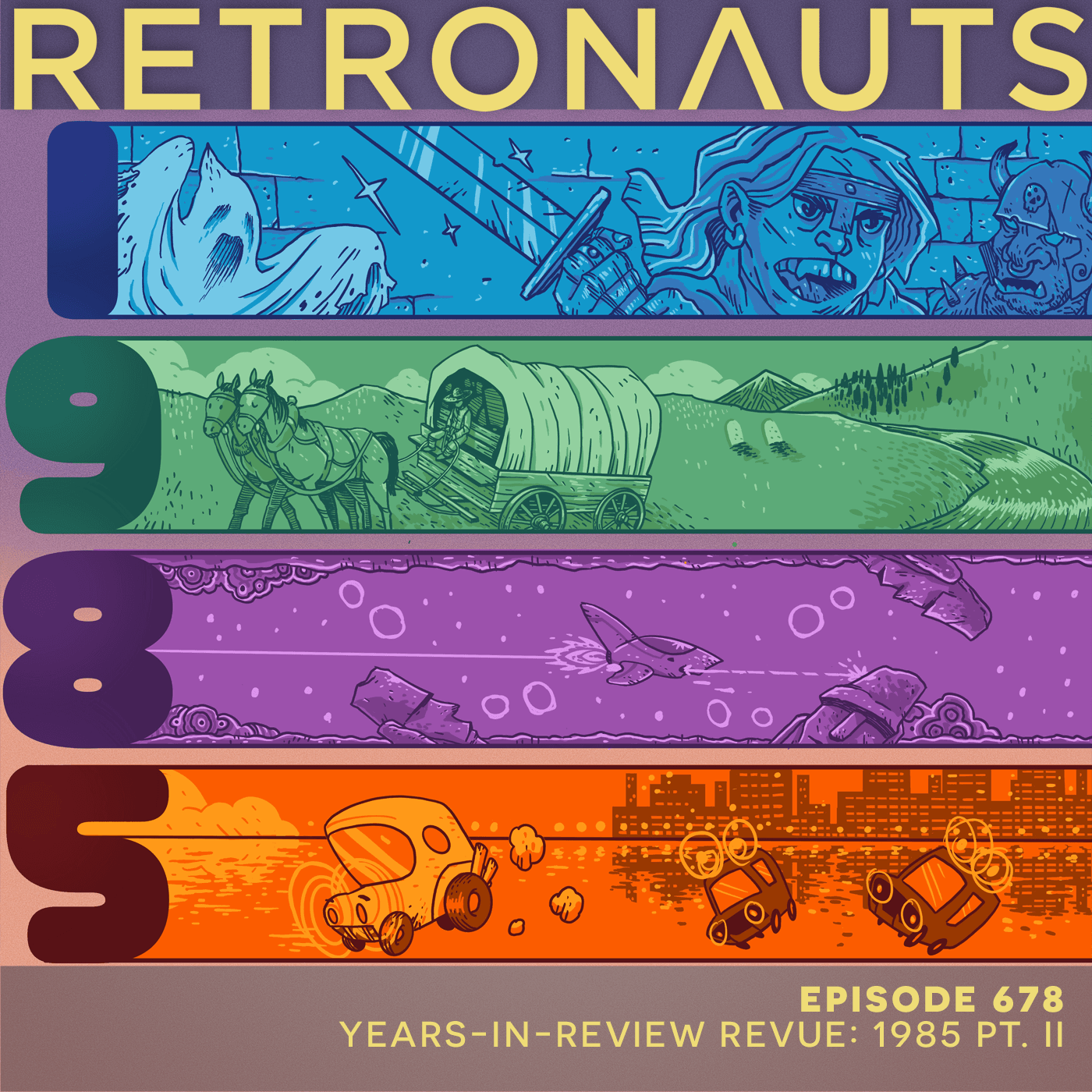 678: Years-in-Review Revue: 1985 Pt. II - Retronauts cover