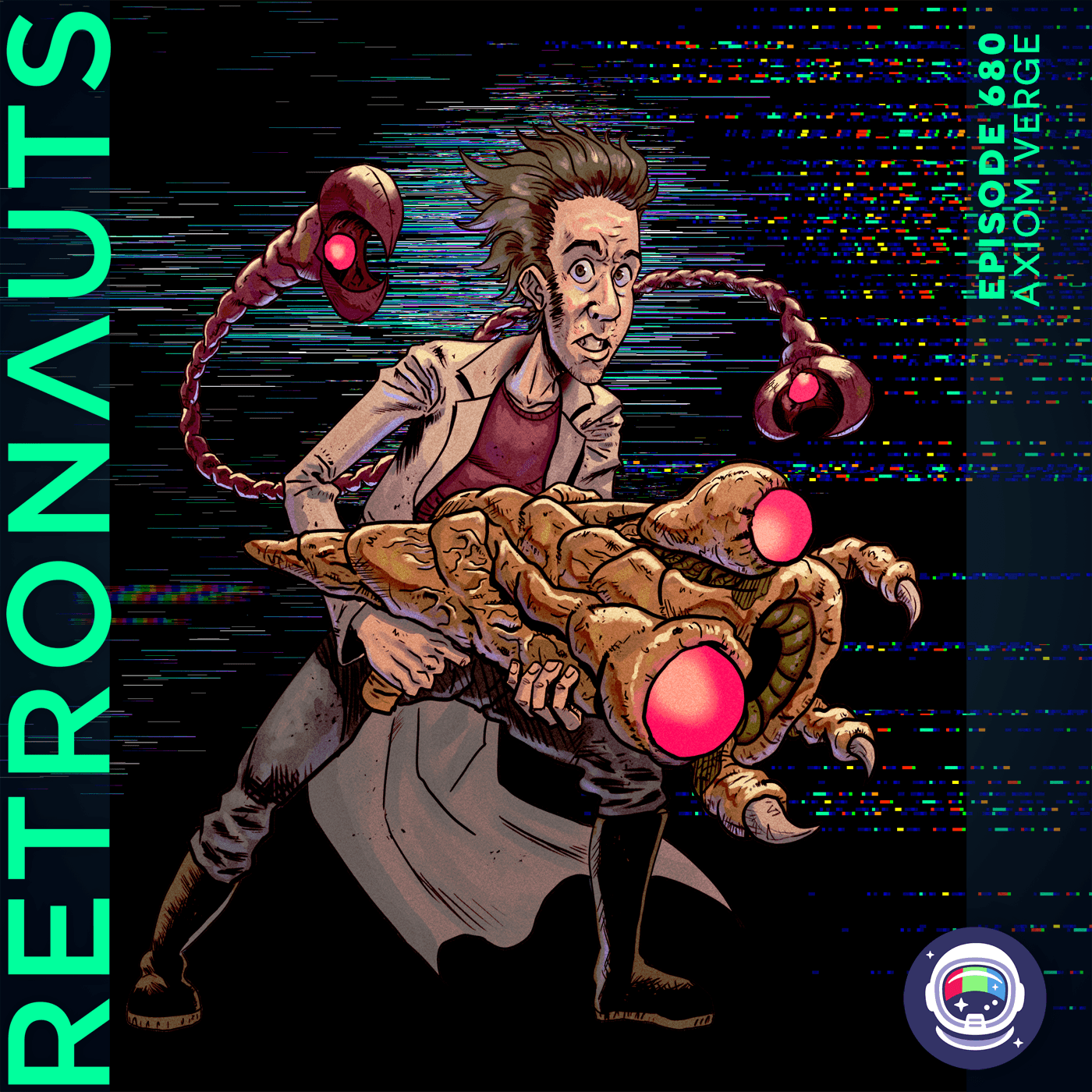680: Axiom Verge - Retronauts cover