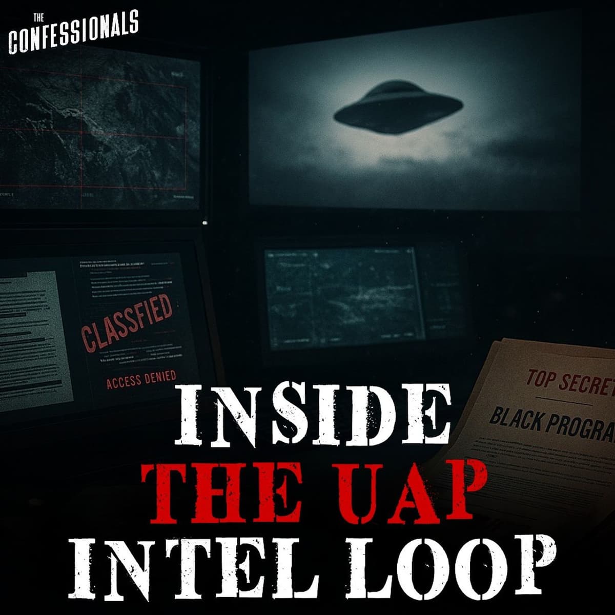 744: Inside the UAP Intel Loop - The Confessionals cover