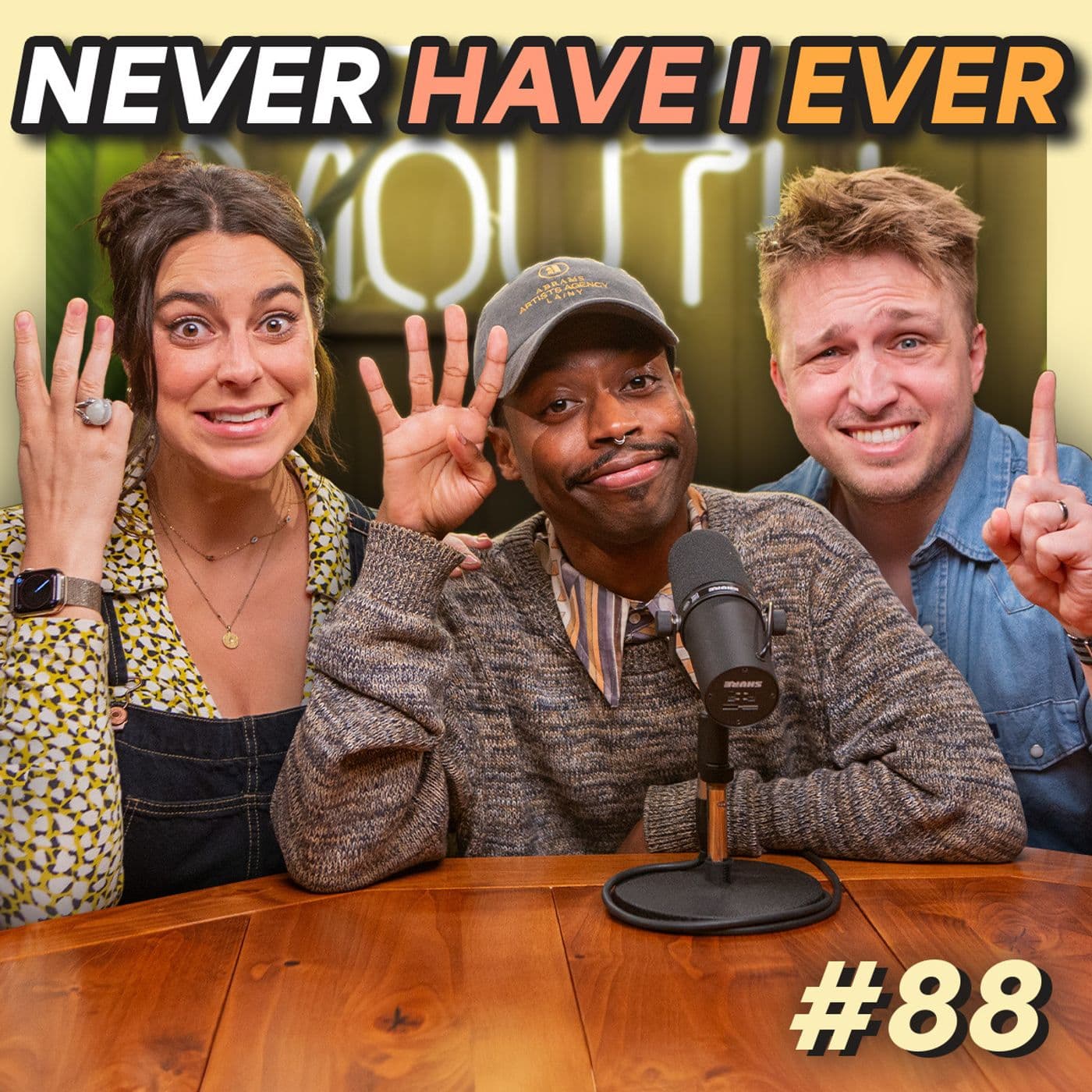 #88 - Never Have I Ever w/ Keith Leak Jr. - Smosh Mouth cover