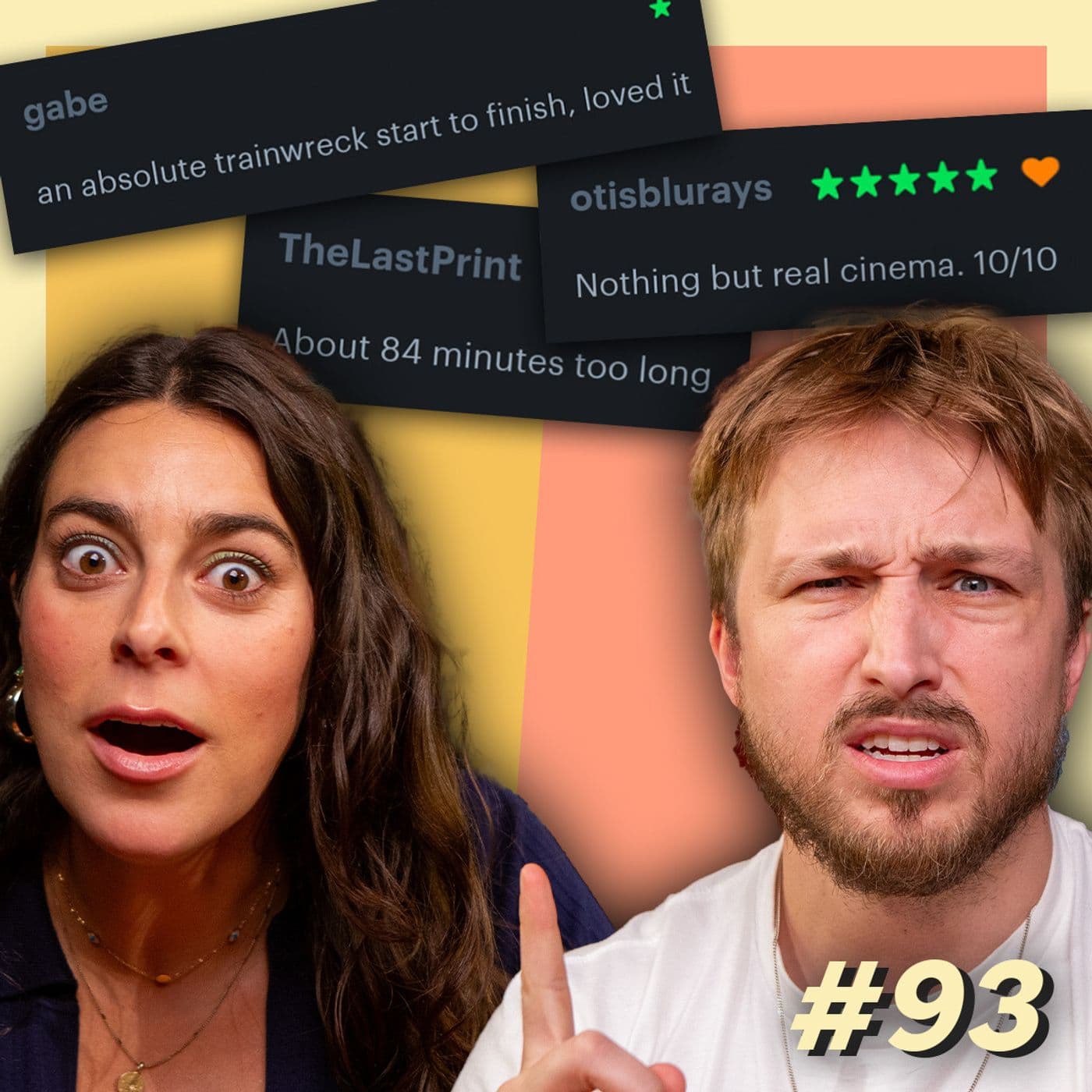 #93 - Reading Brutal Movie Reviews - Smosh Mouth cover