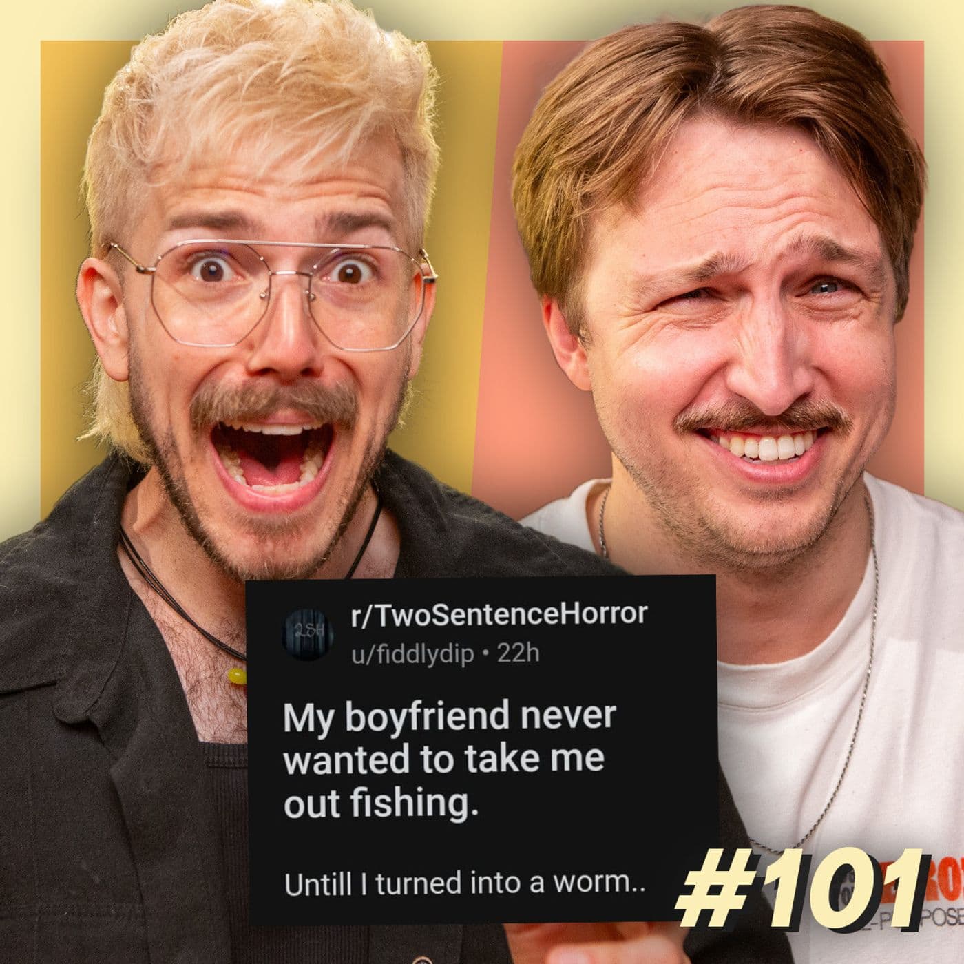 #101 - Reading More Bad 2 Sentence Horror Stories - Smosh Mouth cover