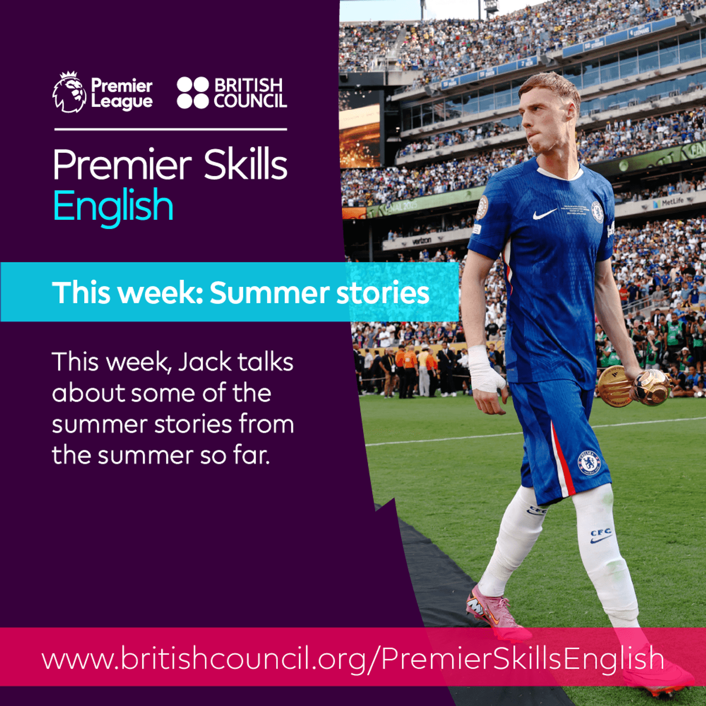 This week - Summer stories - Learn English with the British Council and Premier League cover