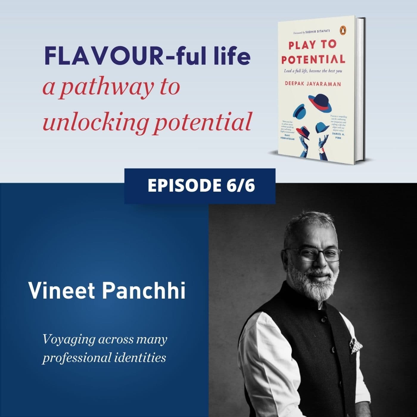 694: EP 6. Flavour-ful Lives - Vineet Panchhi - Play to Potential Podcast cover
