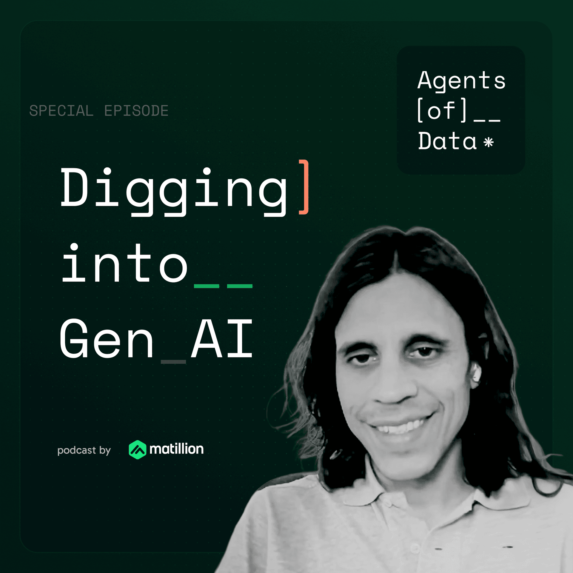 3: Special Episode: Digging into Generative AI with Eduardo Ordax, AWS - Agents of Data cover