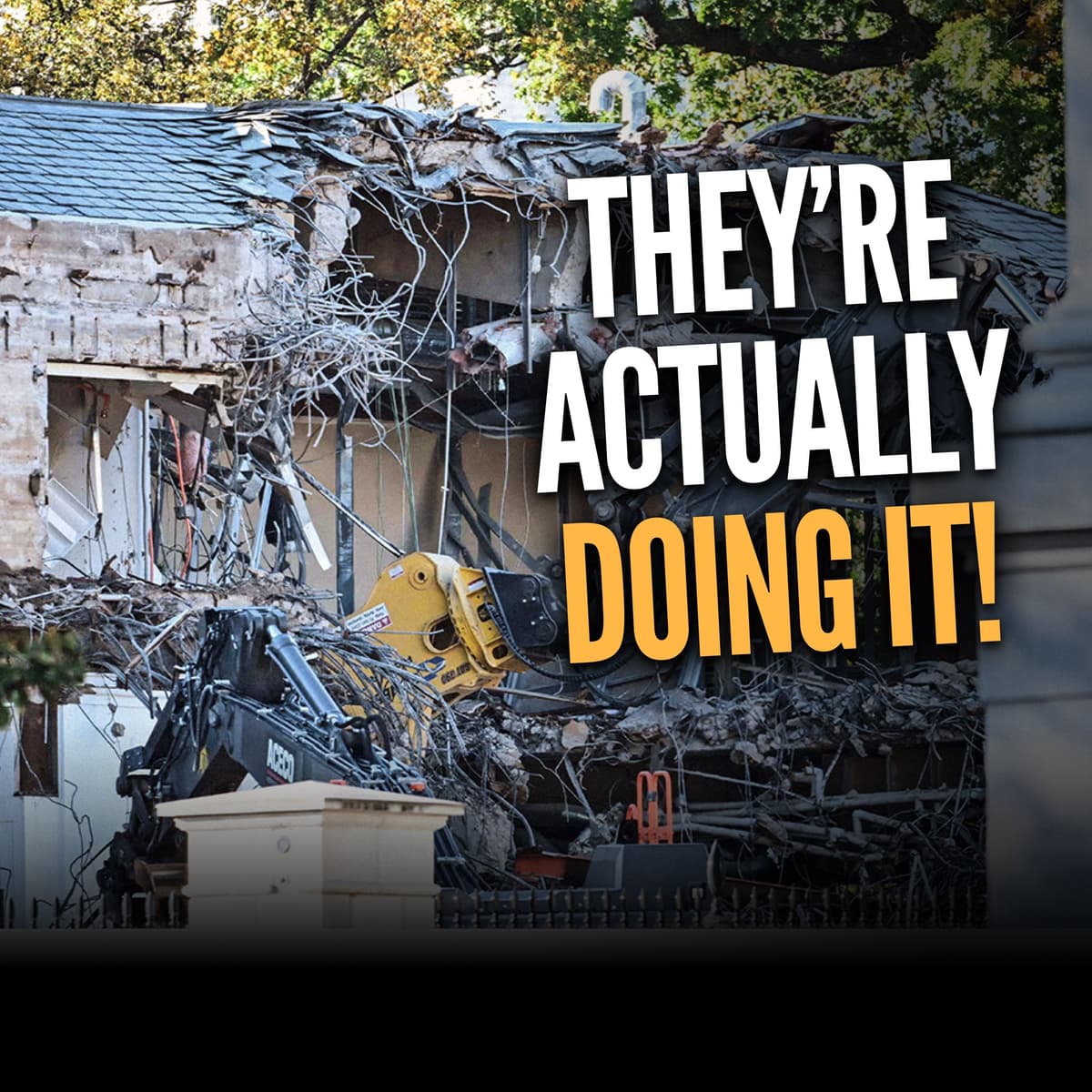 Trump’s Heartbreaking White House Makeover - Bulwark Takes cover