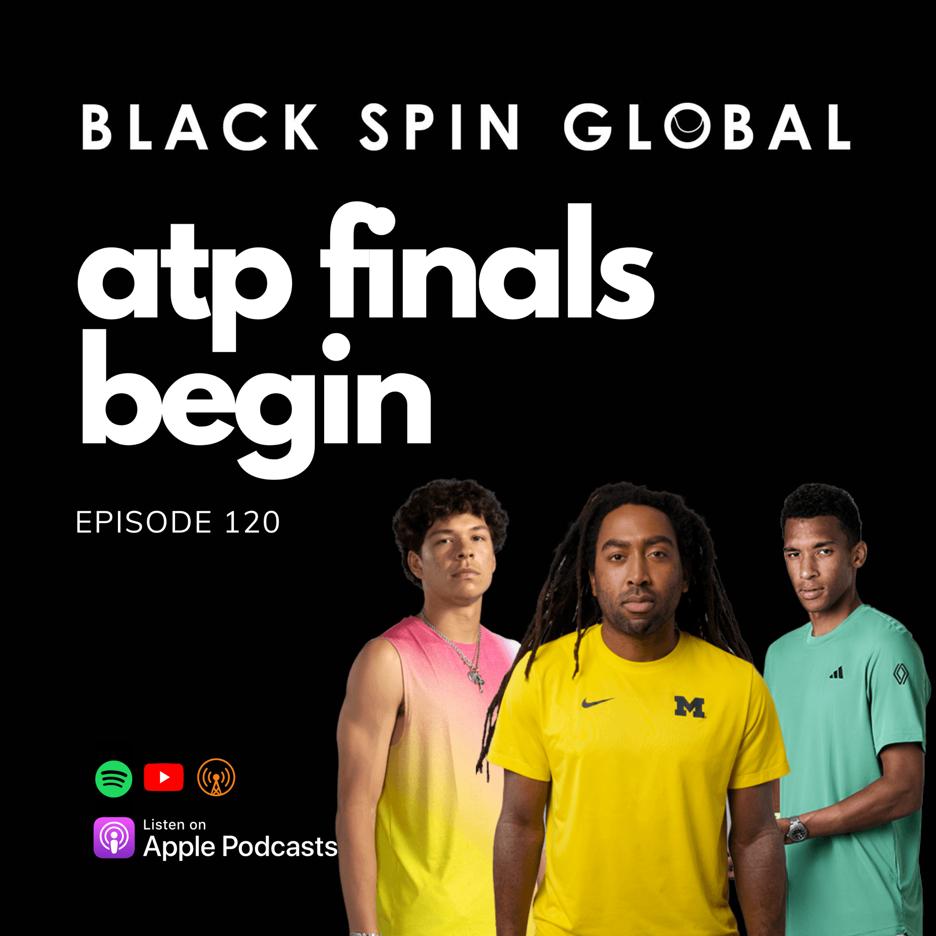 Rybakina sweeps up in Riyadh, Djokovic says ‘when I’m ready’ and a BSG first in Turin — Black Spin Global: The Podcast cover