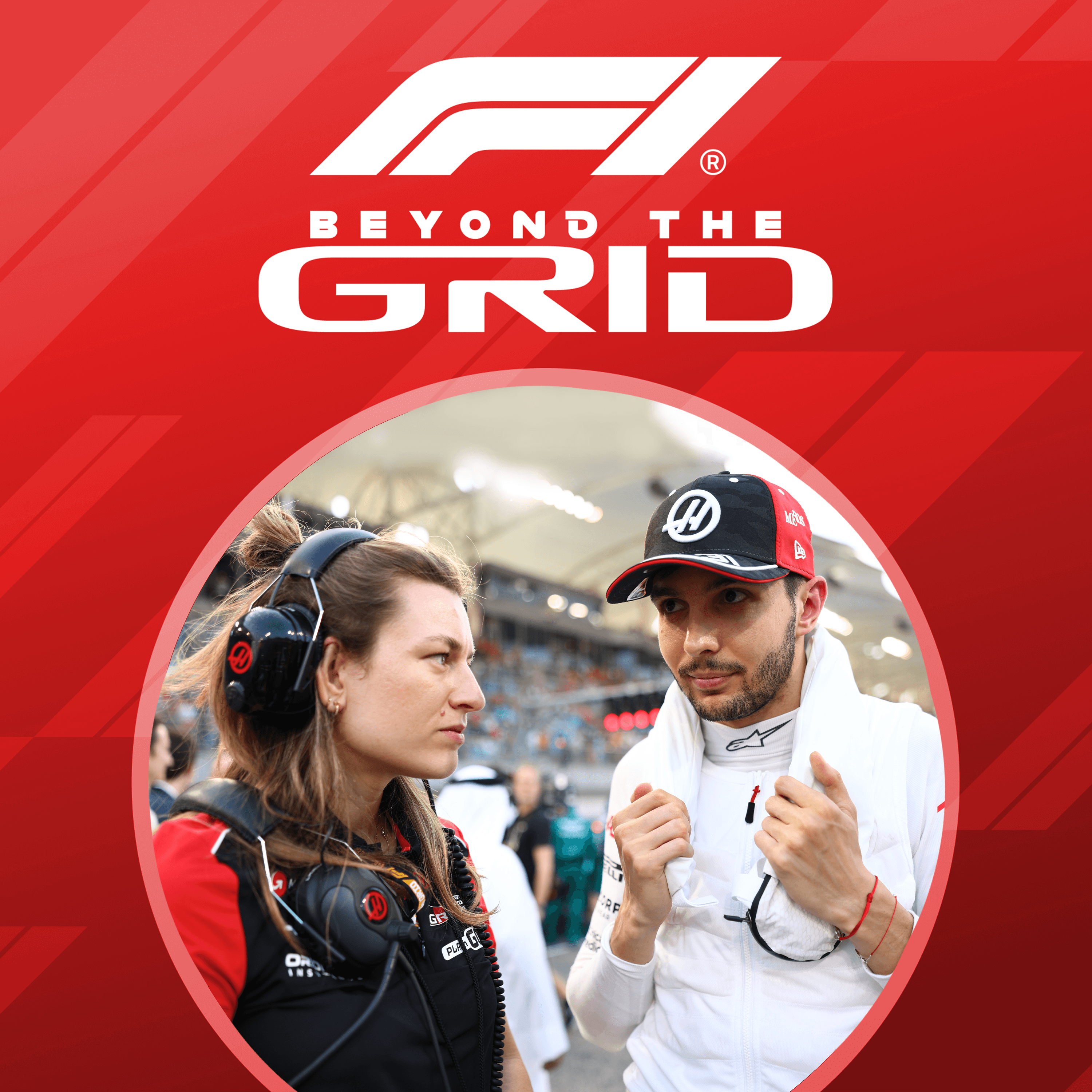Laura Mueller + Esteban Ocon on their race engineer-driver dynamic at Haas - F1 Beyond The Grid cover