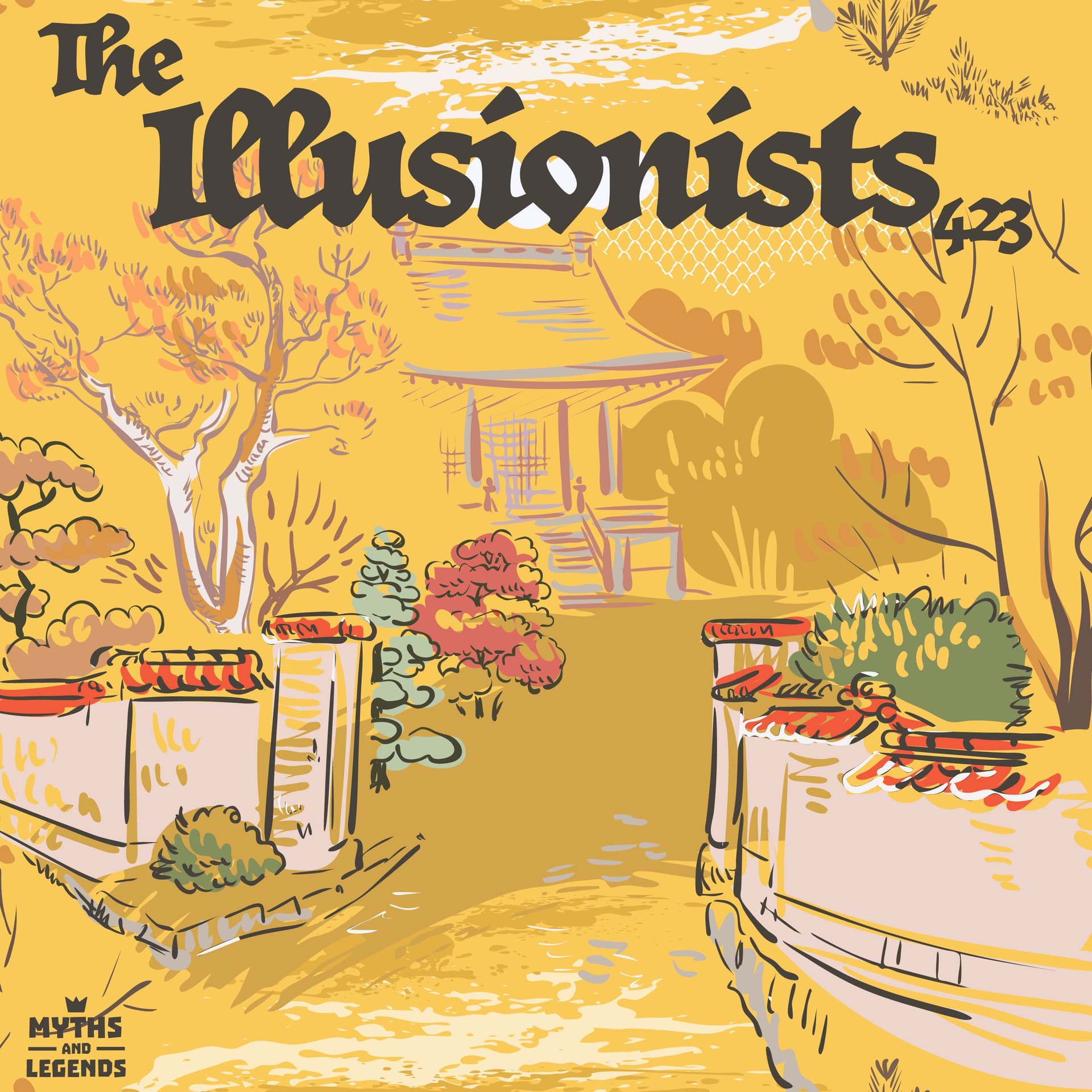 423: Japanese folkore: The Illusionists - Myths and Legends cover