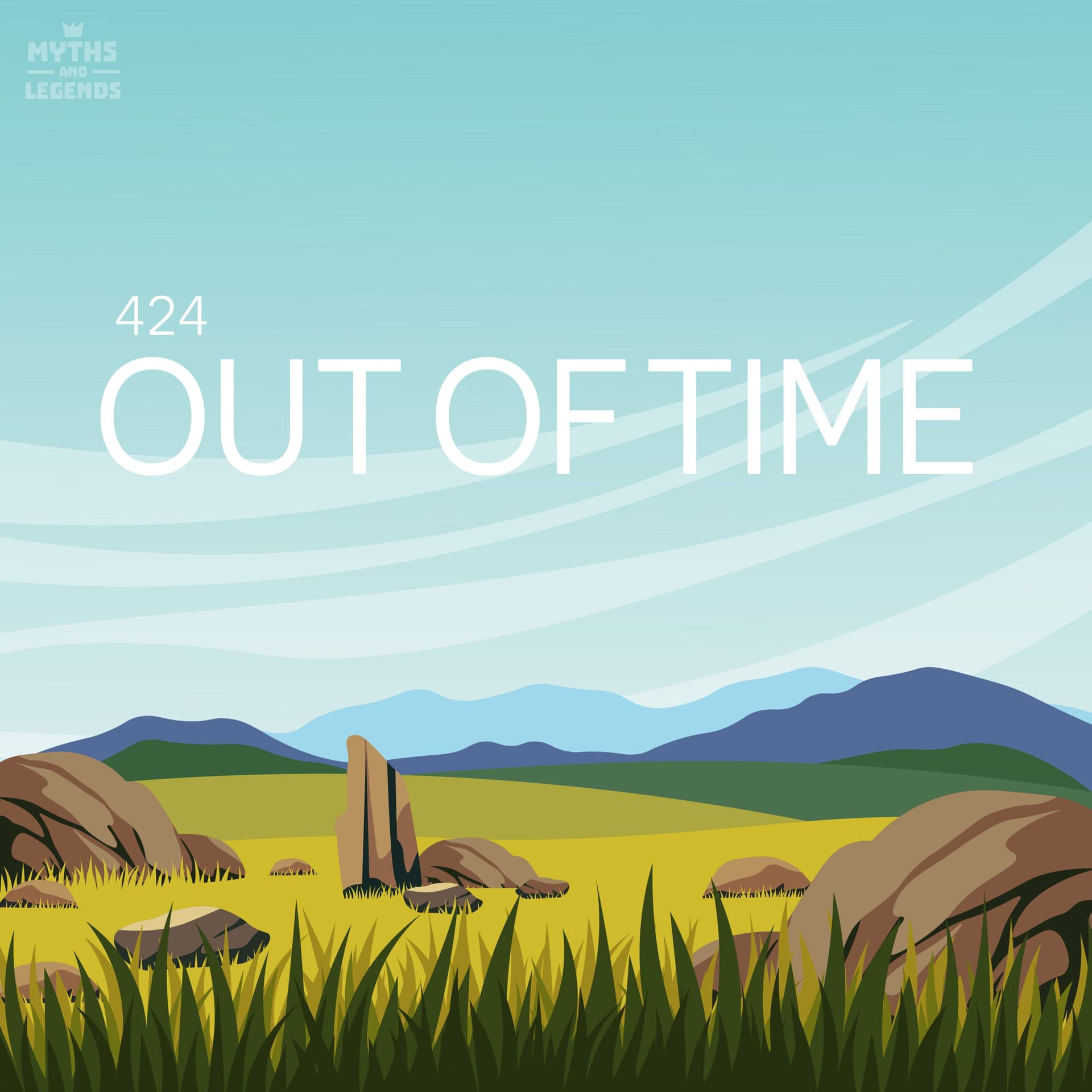 424: Irish legends: Out of Time - Myths and Legends cover