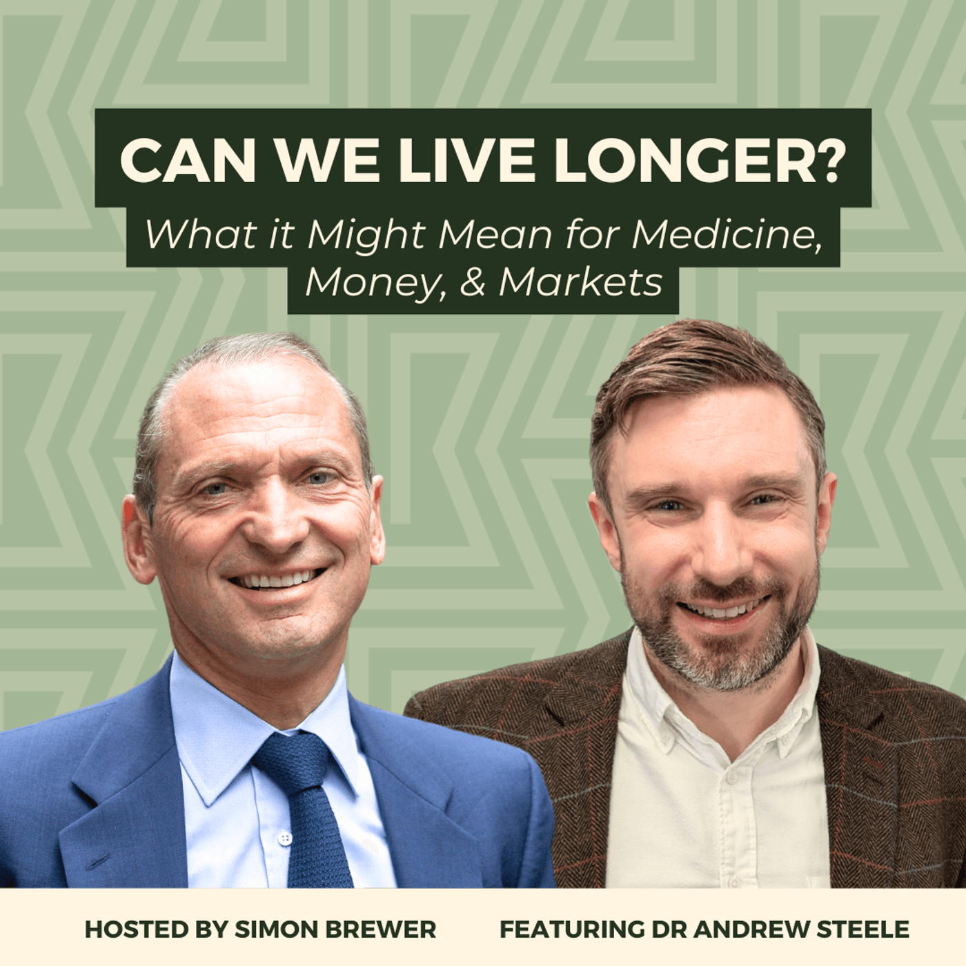 191: Can We Live Longer? What it Might Mean for Medicine, Money, & Markets - With Dr Andrew Steele - Money Maze Podcast cover