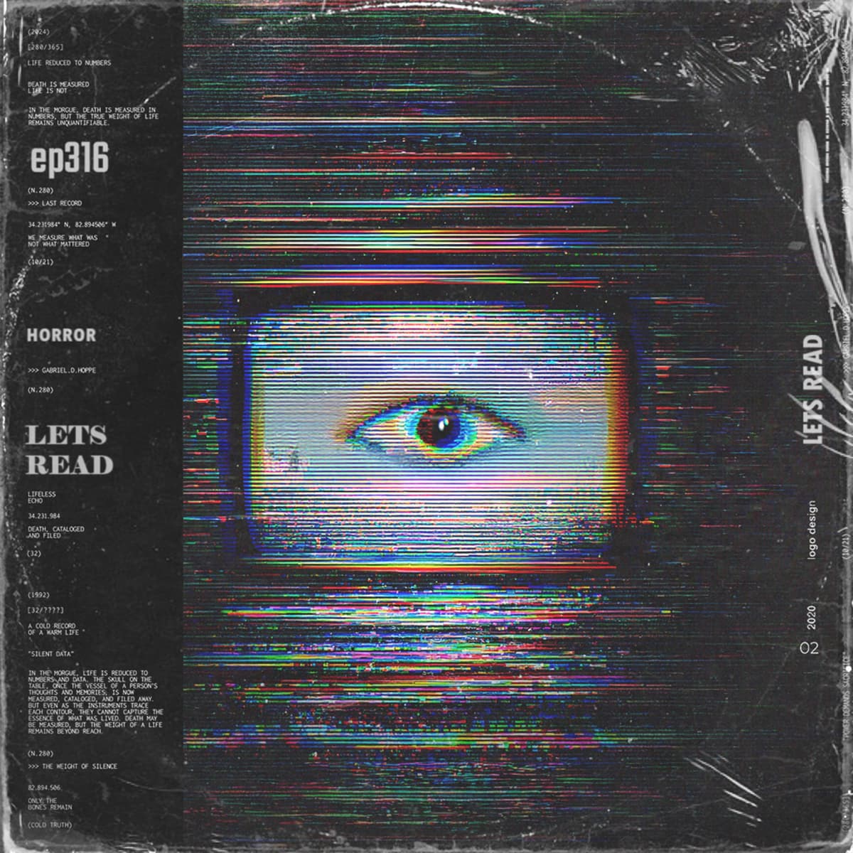 331: HE WAS WATCHING ME | 12 TERRIFYING True Scary Stories / Rain Ambience | EP 316 - The Lets Read Podcast cover