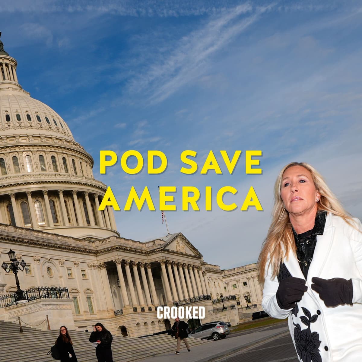1091: How Many Republicans Will Follow MTG? - Pod Save America cover