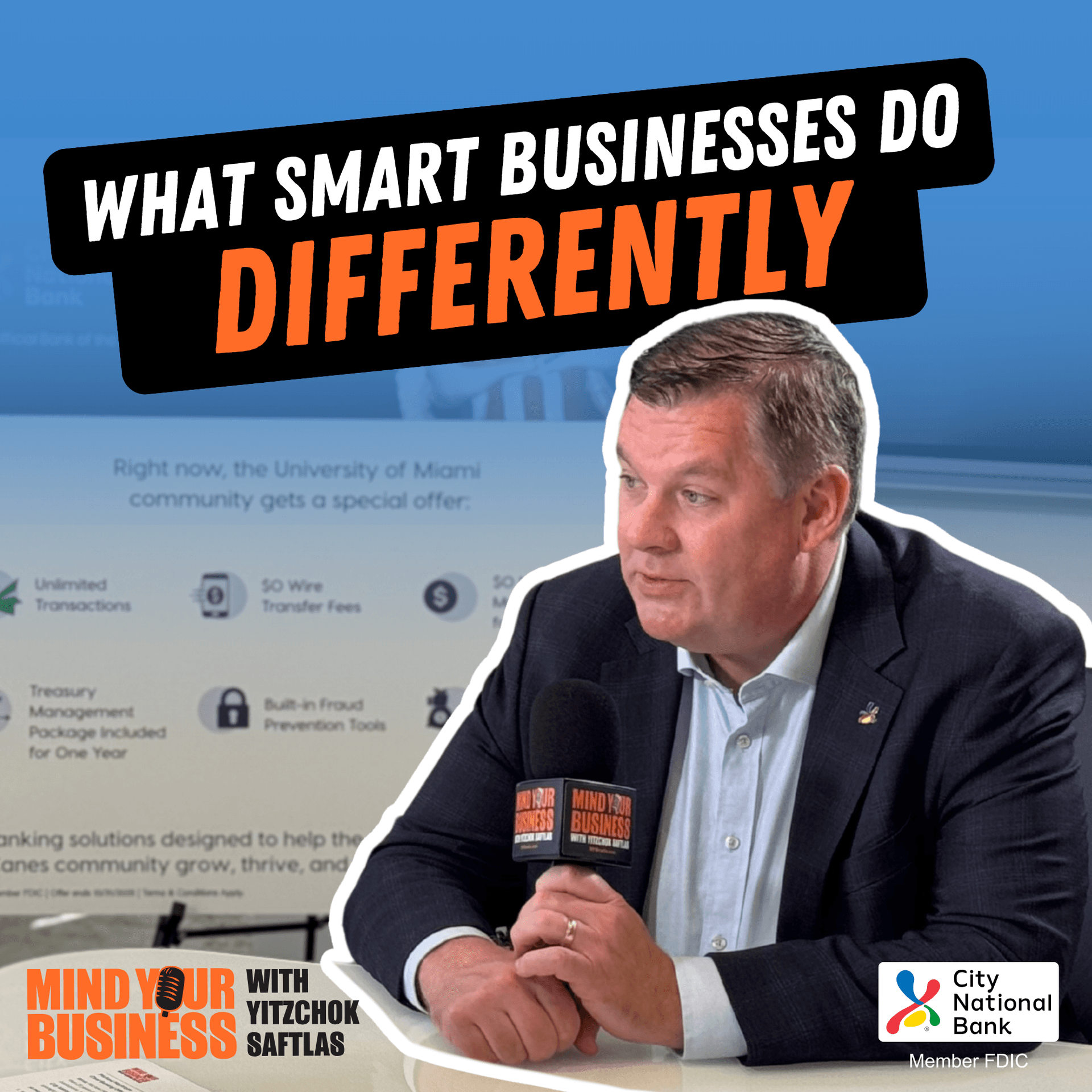 392: What Smart Businesses Do Differently | Mind Your Business - Mind Your Business With Yitzchok Saftlas cover