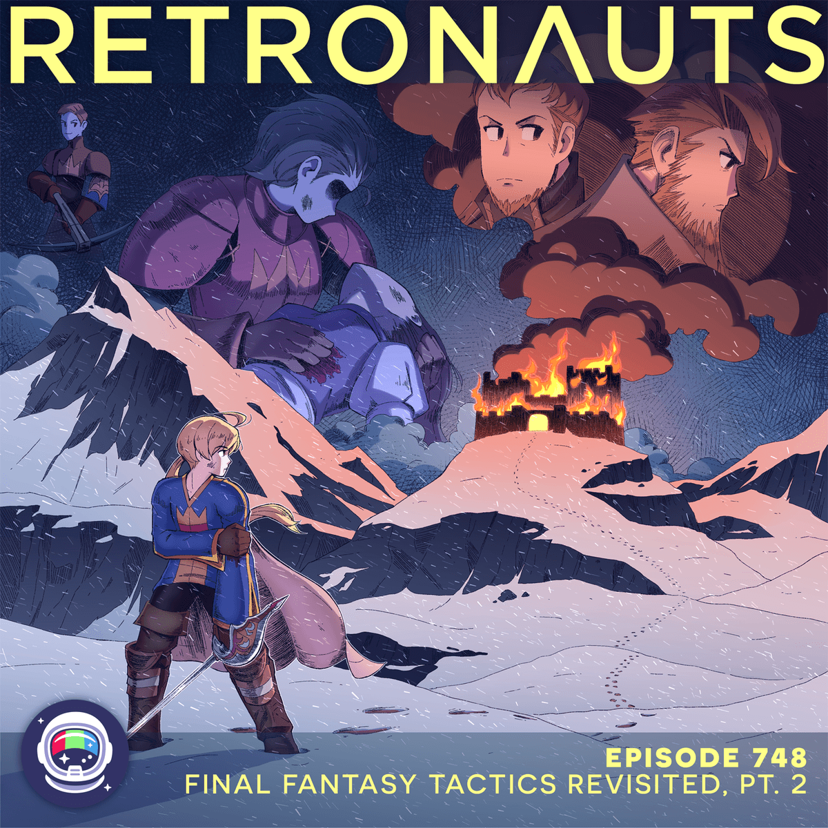 748: Episode 748 Preview: Final Fantasy Tactics Revisited Pt. II - Retronauts cover