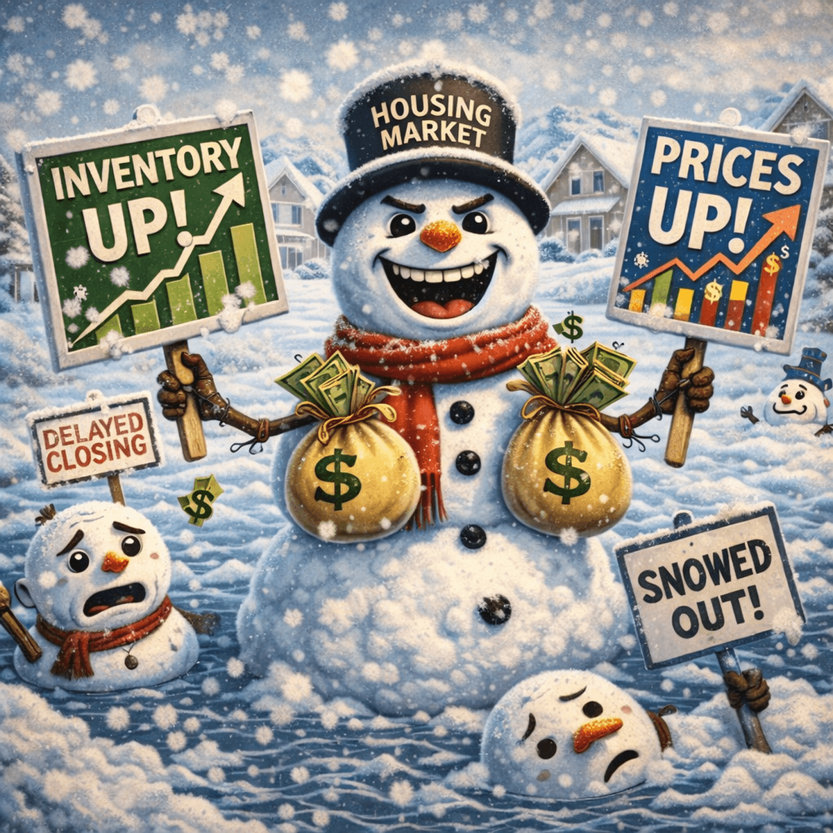 312: How Two Winter Storms Impacted Greenville Real Estate and What It Means Moving Forward - Selling Greenville cover