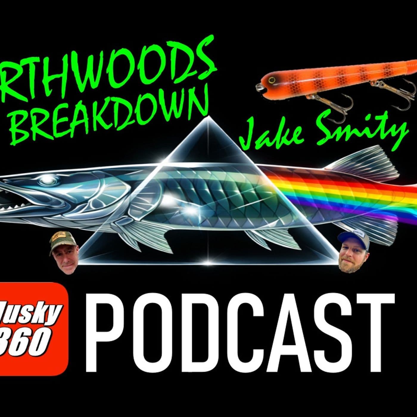 320: Wisco Musky Talk with Jake from Smity Baits - Musky 360 cover