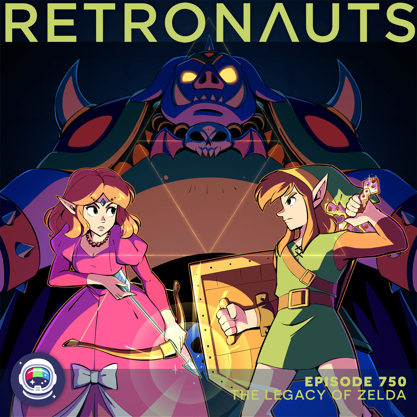 750: The Legacy of Zelda - Retronauts cover