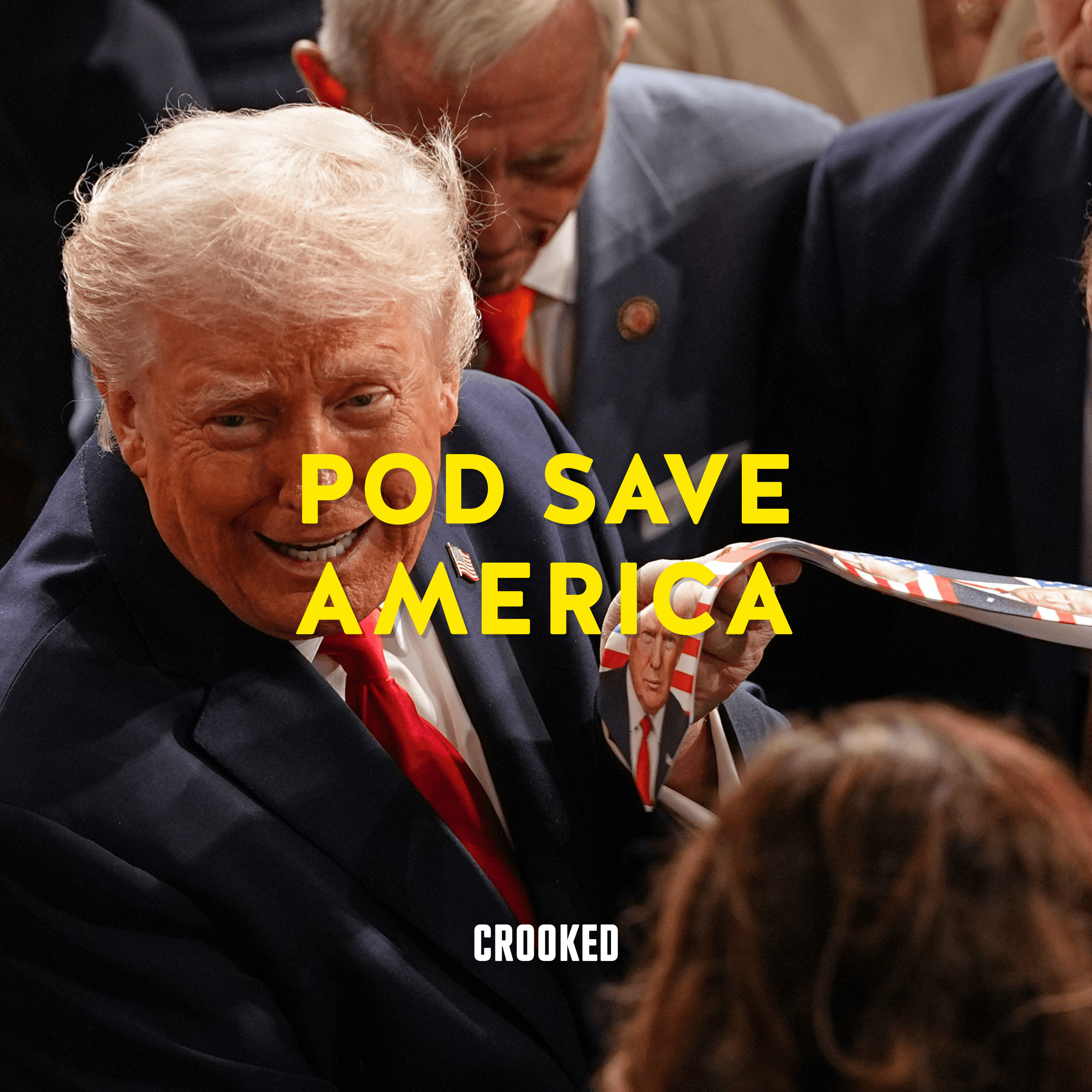 Trump's Dangerous War Games - Pod Save America cover