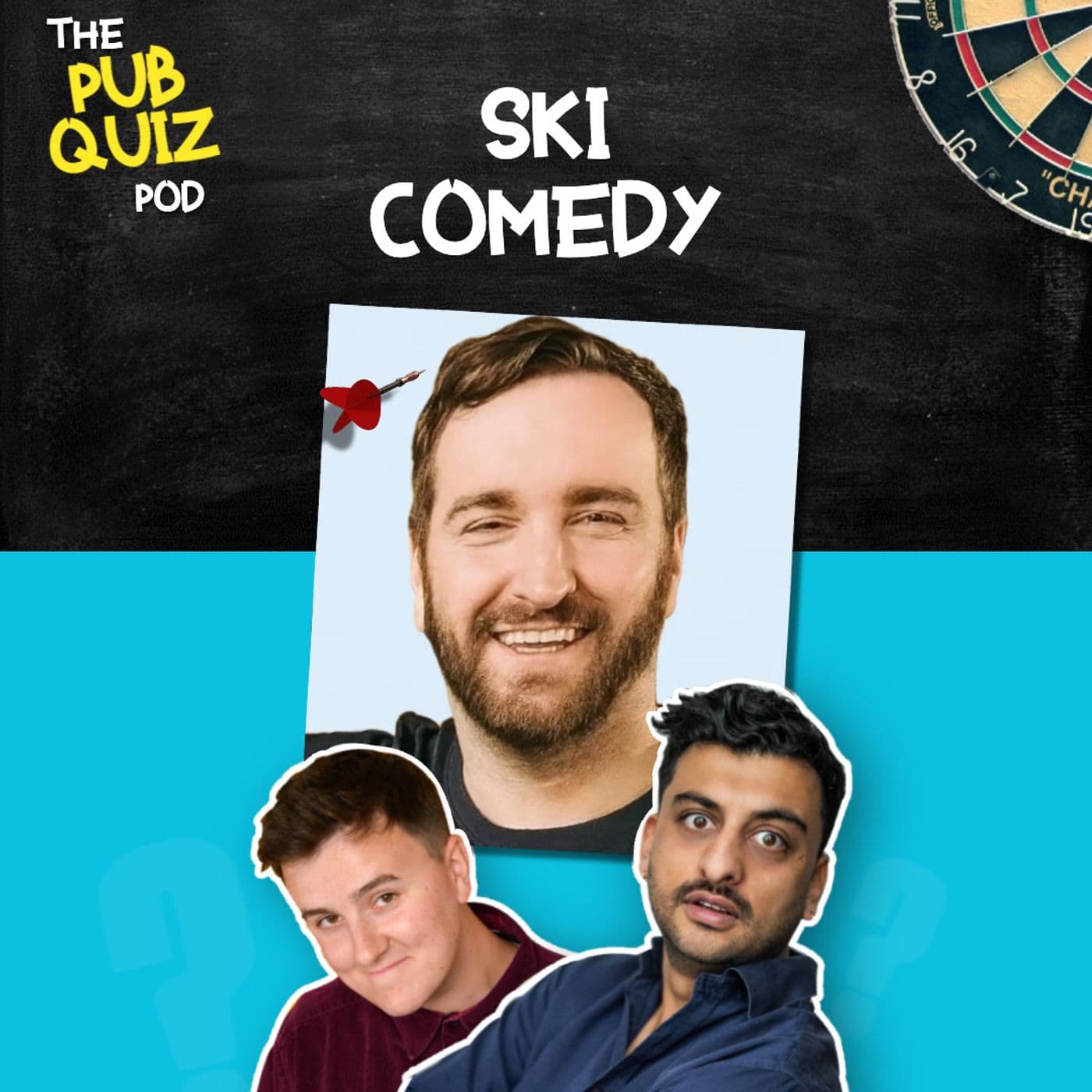 59: Ski Comedy | Never Knowingly Eating a Vegetable | Episode 59 - The Pub Quiz Pod cover