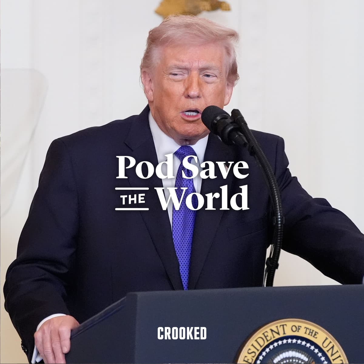 Update: Trump Breaks Silence About Iran War - Pod Save the World cover