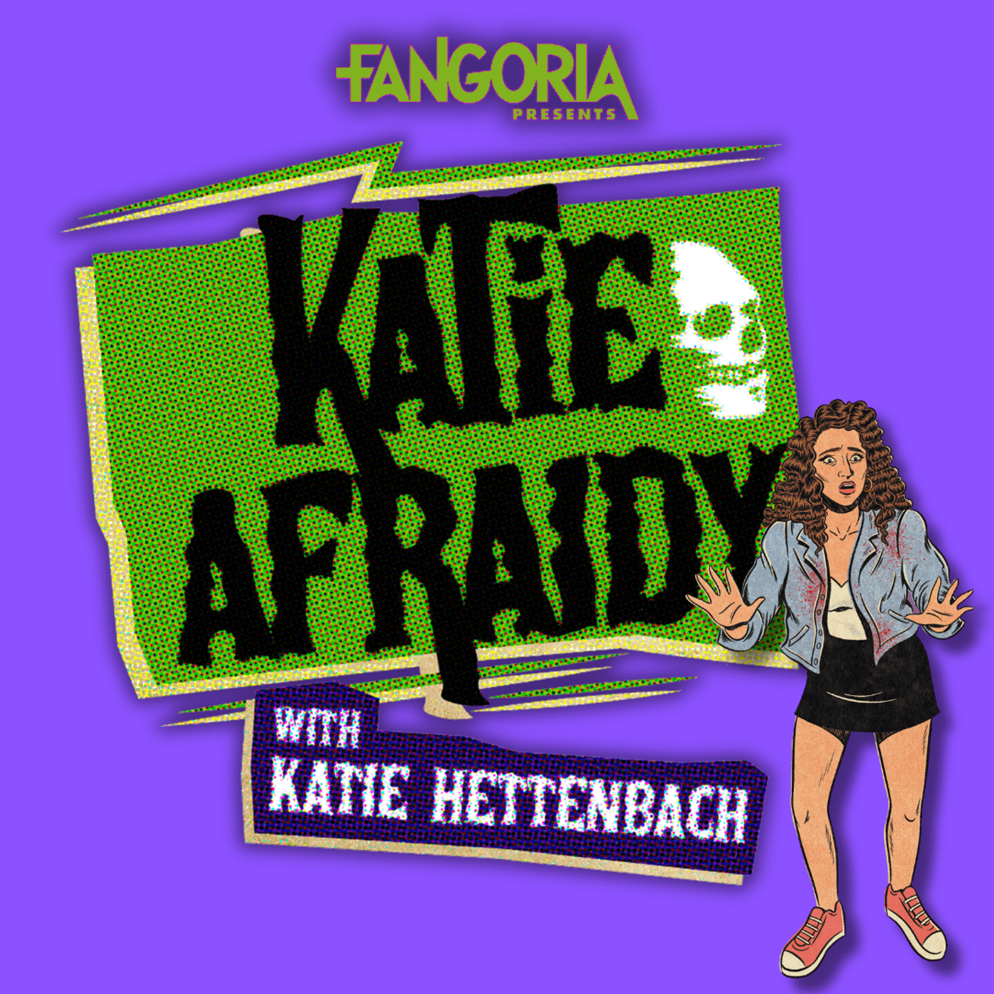 184: Poultrygeist: Night of the Chicken Dead w/ Michael Ornelas - Katie Afraidy cover