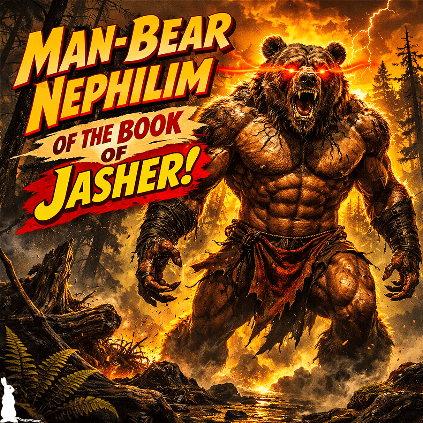 Man-Bear Nephilim of The Book of Jasher - Free The Rabbits cover