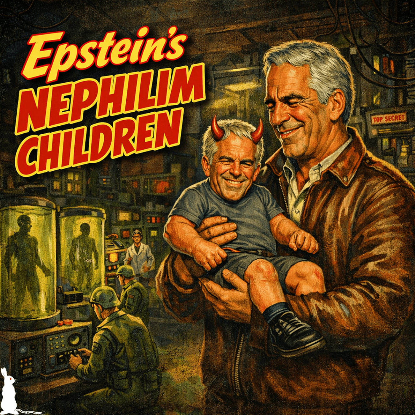 Epstein’s Nephilim Children: Zorro Ranch, Eugenics & Occult Rituals - Free The Rabbits cover