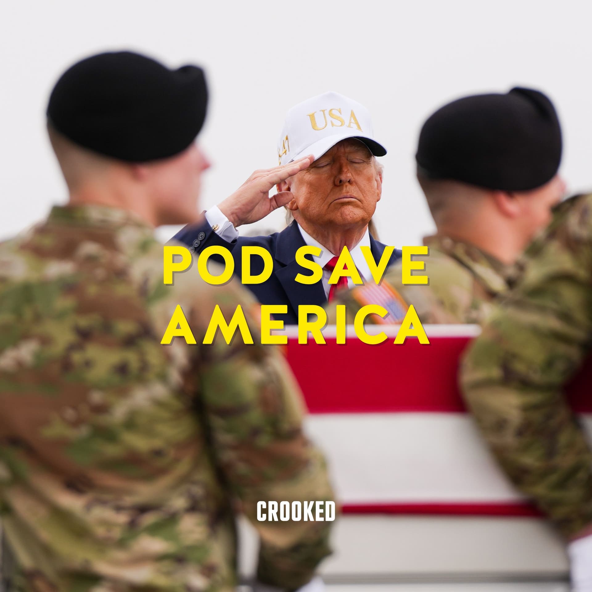 Trump Says War Is Over, Vows to Keep Fighting - Pod Save America cover