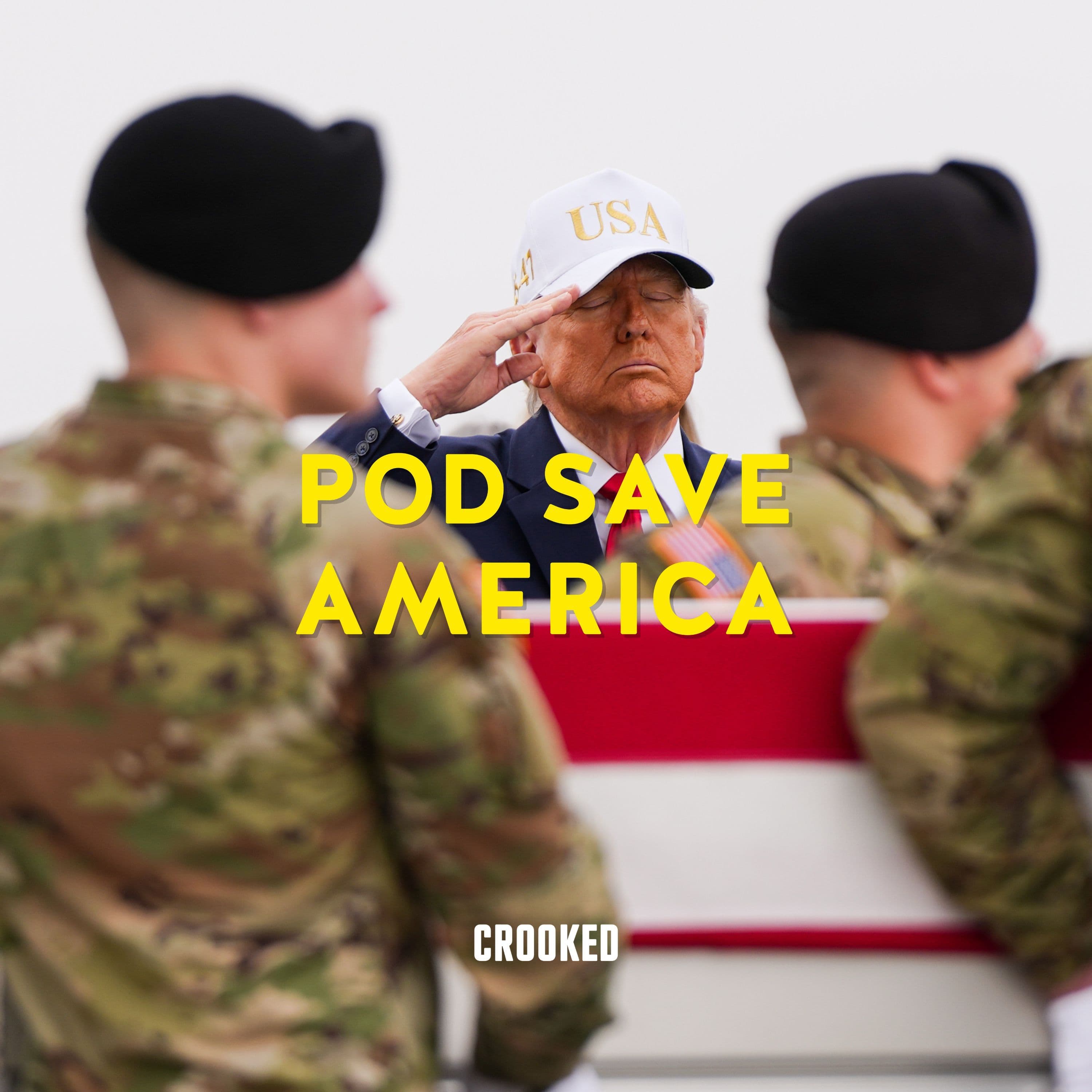 Trump Says War Is Over, Vows to Keep Fighting - Pod Save America cover